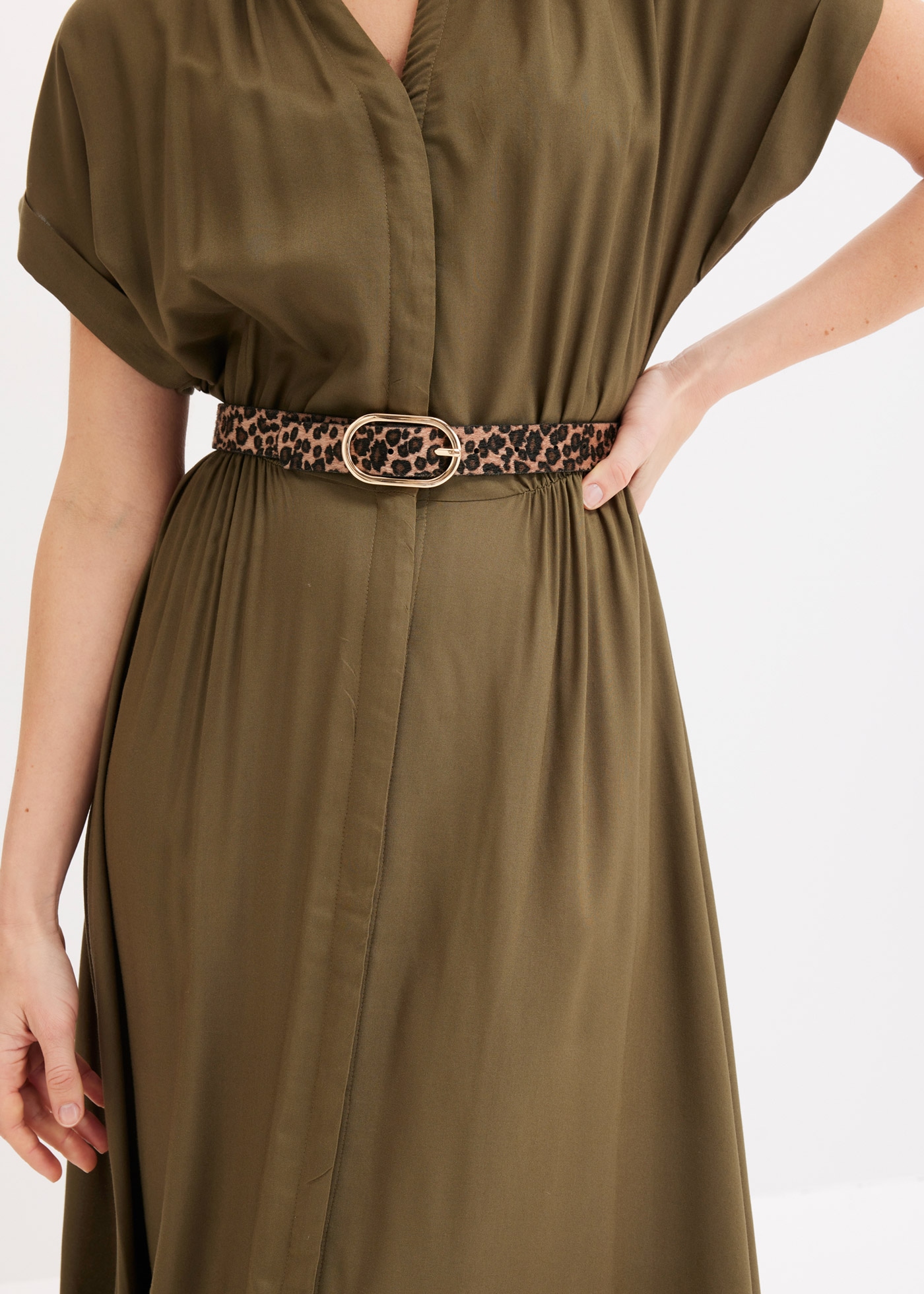 bonprix Ceinture de taille im Animal-Look