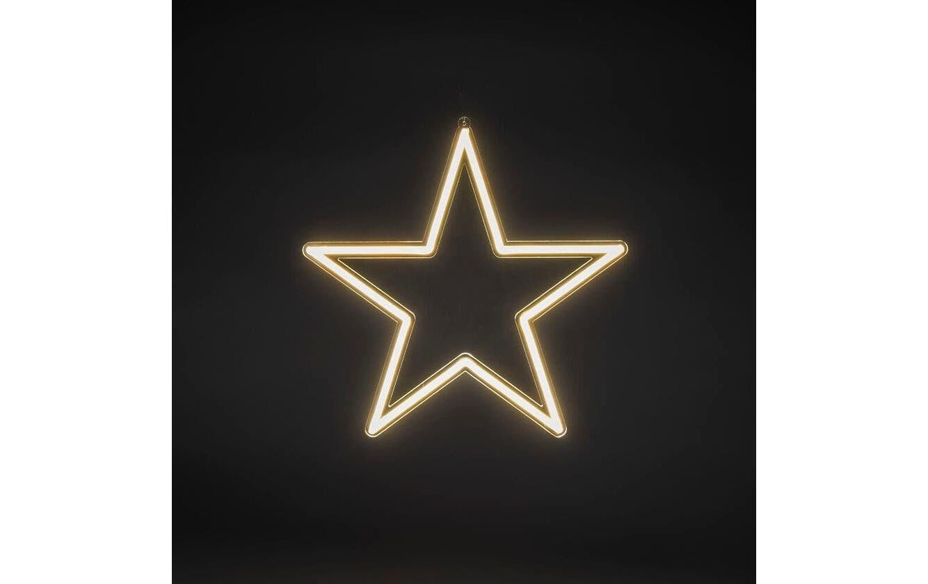 KONSTSMIDE Lumière décorative LED »LED Deko Stern mit Neoneffekt inkl. 216 warmweissen Dioden«