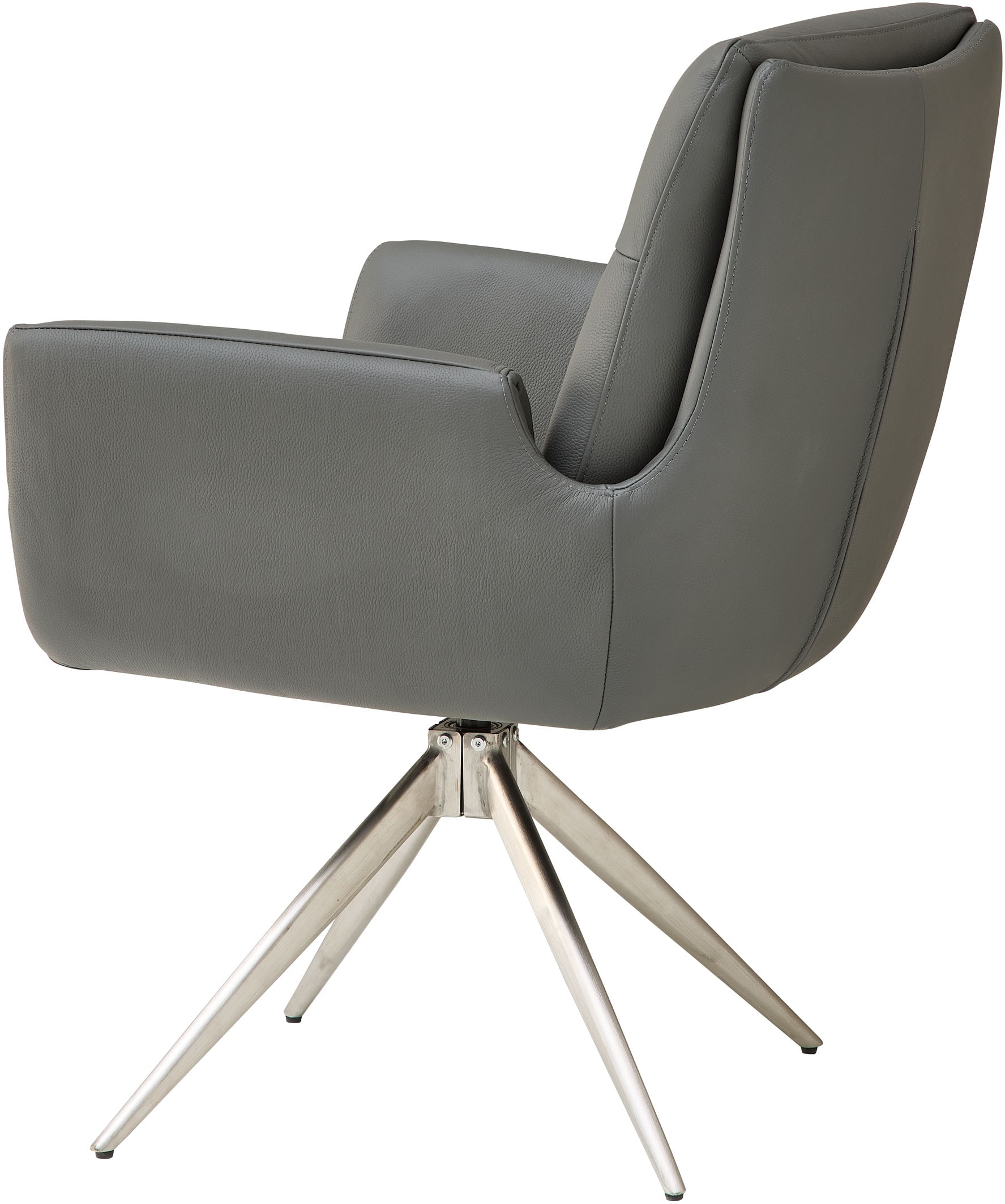 Stolkom Chaise avec accoudoirs »Sofia Premium BxHxT 61x93,5x67 cm« (Ensemble) 2 cuisLargeur 61 cm, pivotant à 360° avec retour automatique