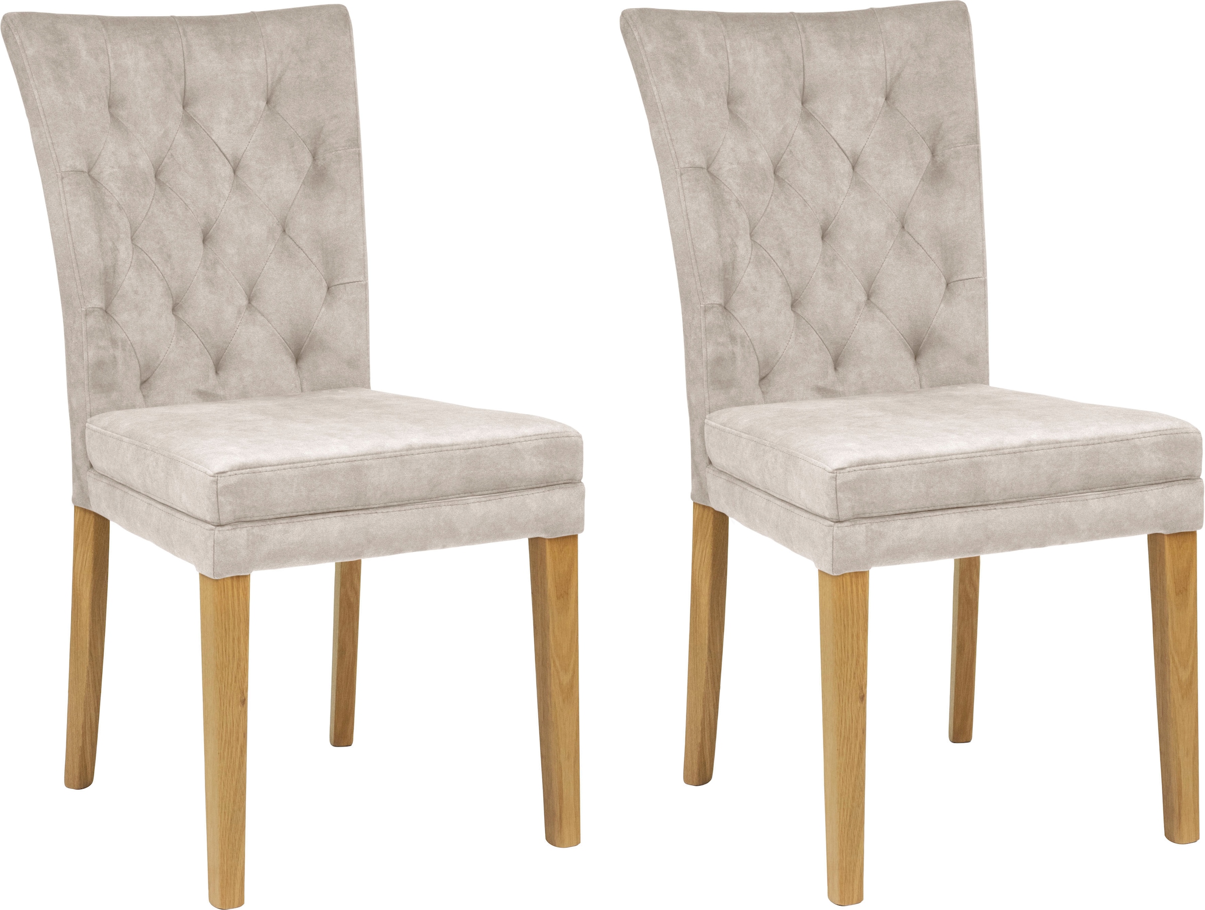 Home affaire Chaise de salle à manger »Colorado BESTSELLER Polsterstuhl« (Set) 2 cuisBeine in eiche oder nussbaum. Im 2er, 4er oder 6er-Set