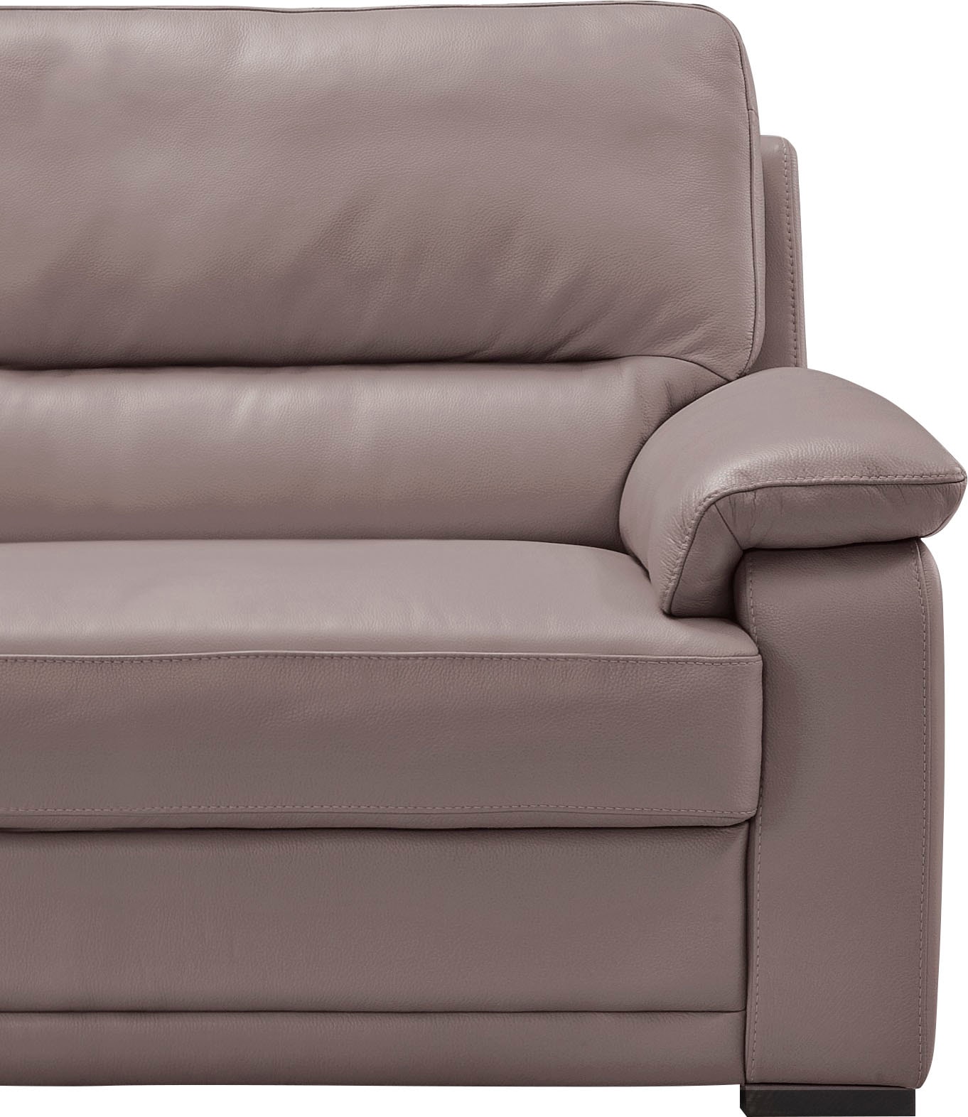 Egoitaliano 2,5-places »Doris, modernes Designersofa, Ledersofa mit erstklassiger Sitzqualität« edle Detailverarbeitung, perfekte Polsterung, aus hochwertigem Leder