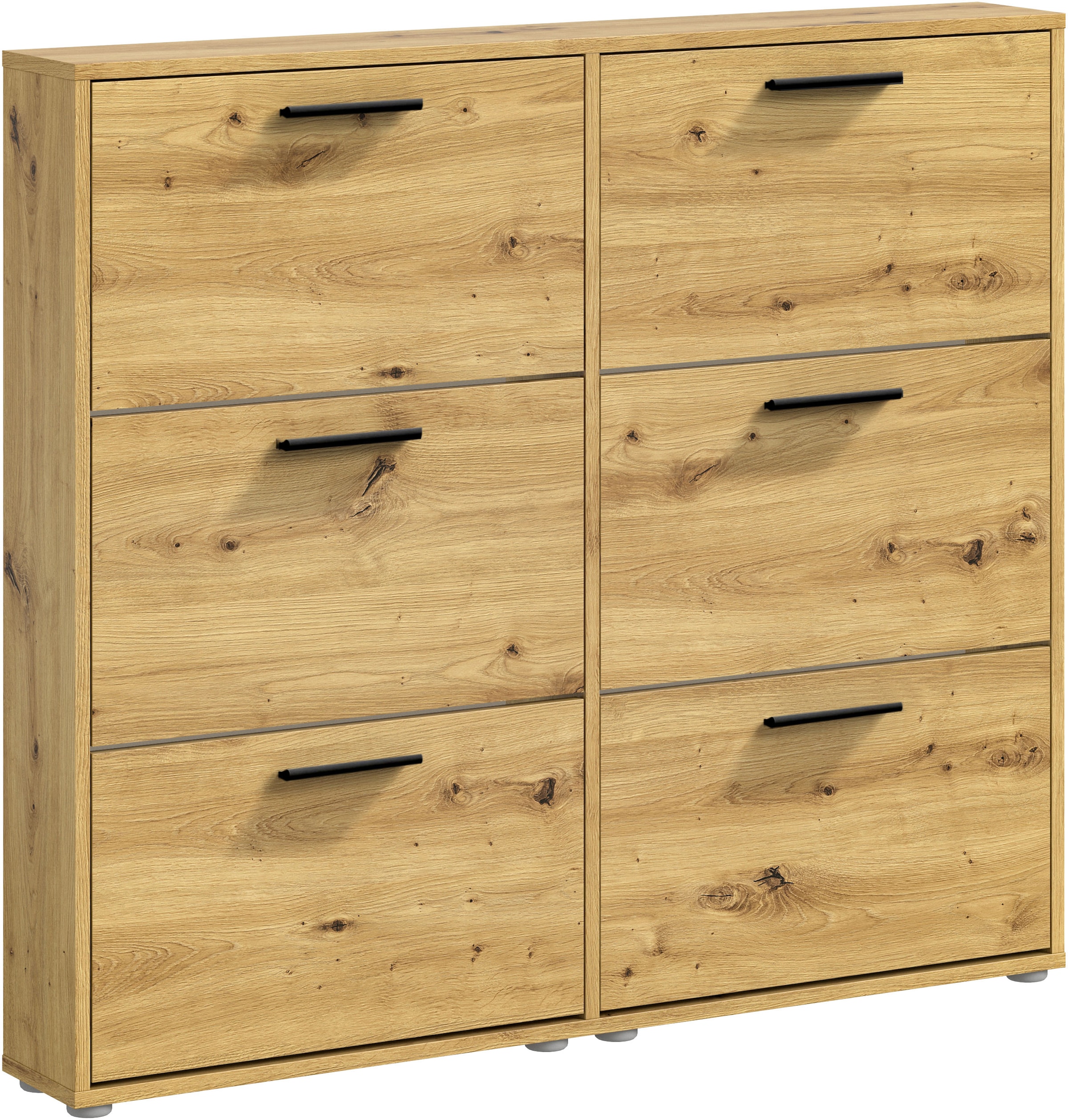 HBZ Schuhkipper »Sam Schuhkipper, Schuhschrank BxHxT 116x103x17 cm« 1 Stk. tlg. mit 6 Klappen