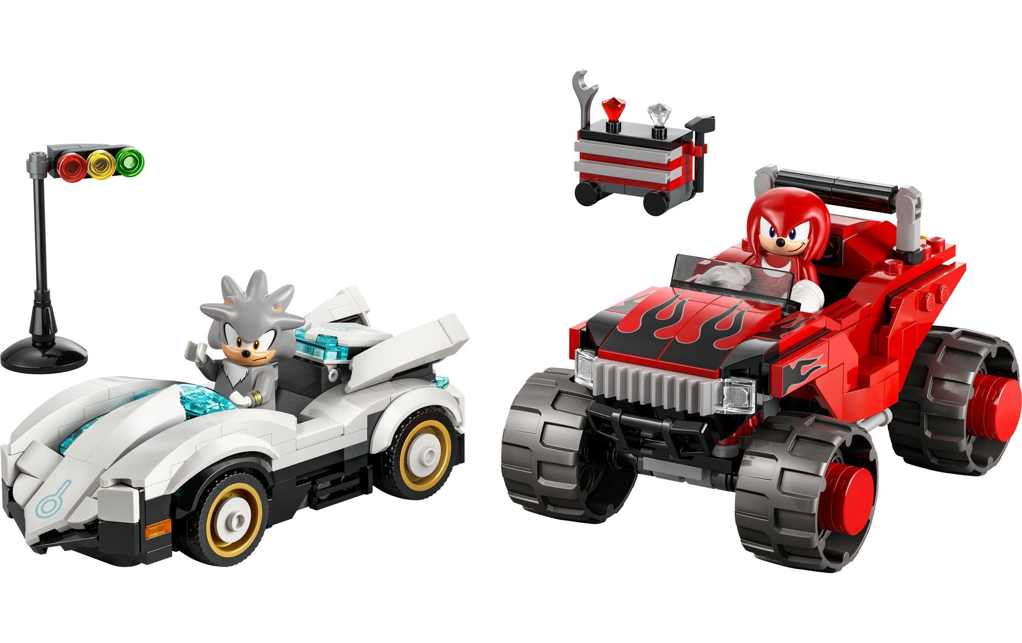 LEGO® Pions de construction »Sonic Silvers Auto vs. Knuckles' Monstertruck 77118«