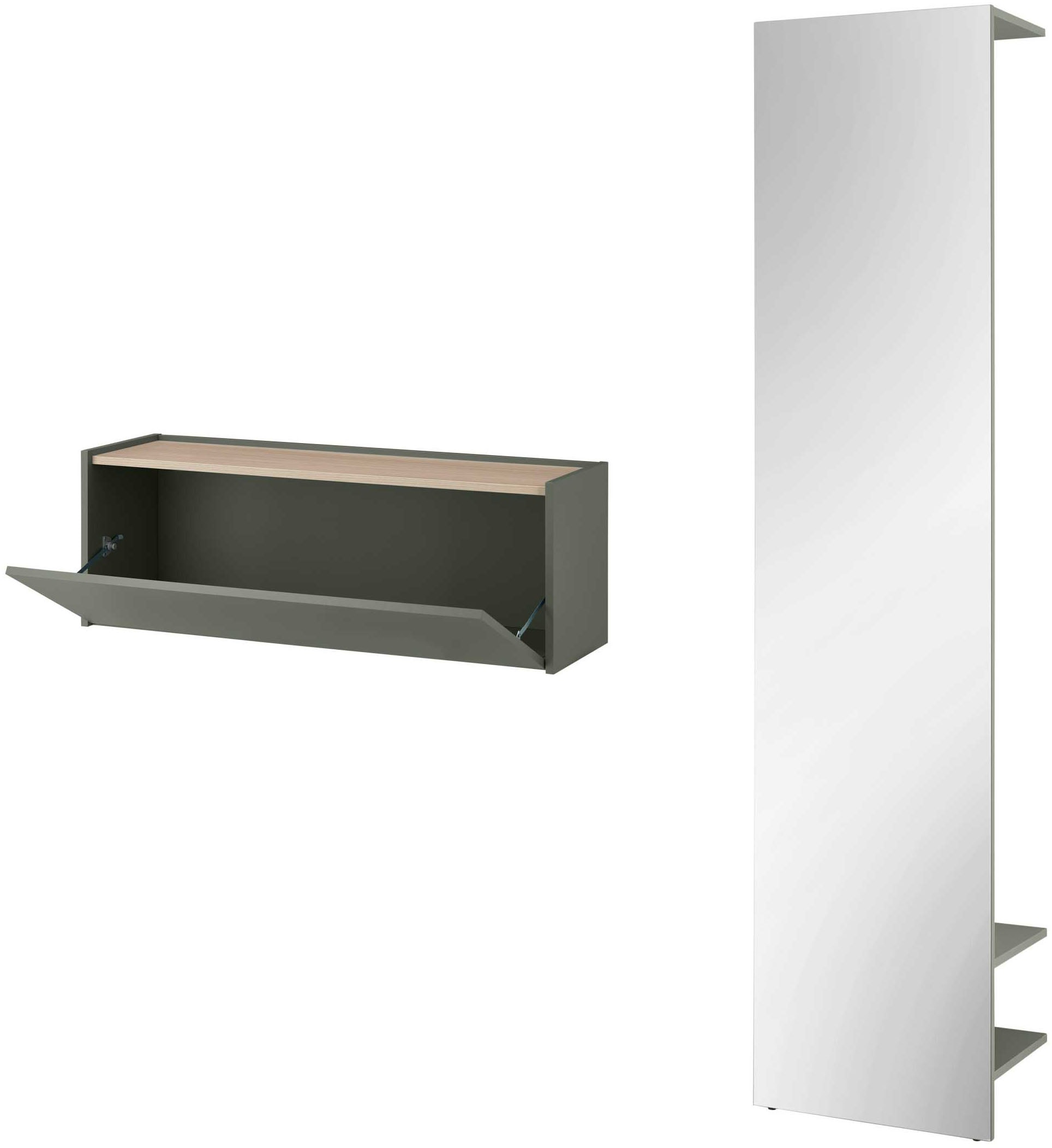 Home affaire Ensemble de vestiaires »GIRON/CiTY, moderne Garderobe, Komplettset mit viel Stauraum« Komplett-Set, 2 cuis tlg.