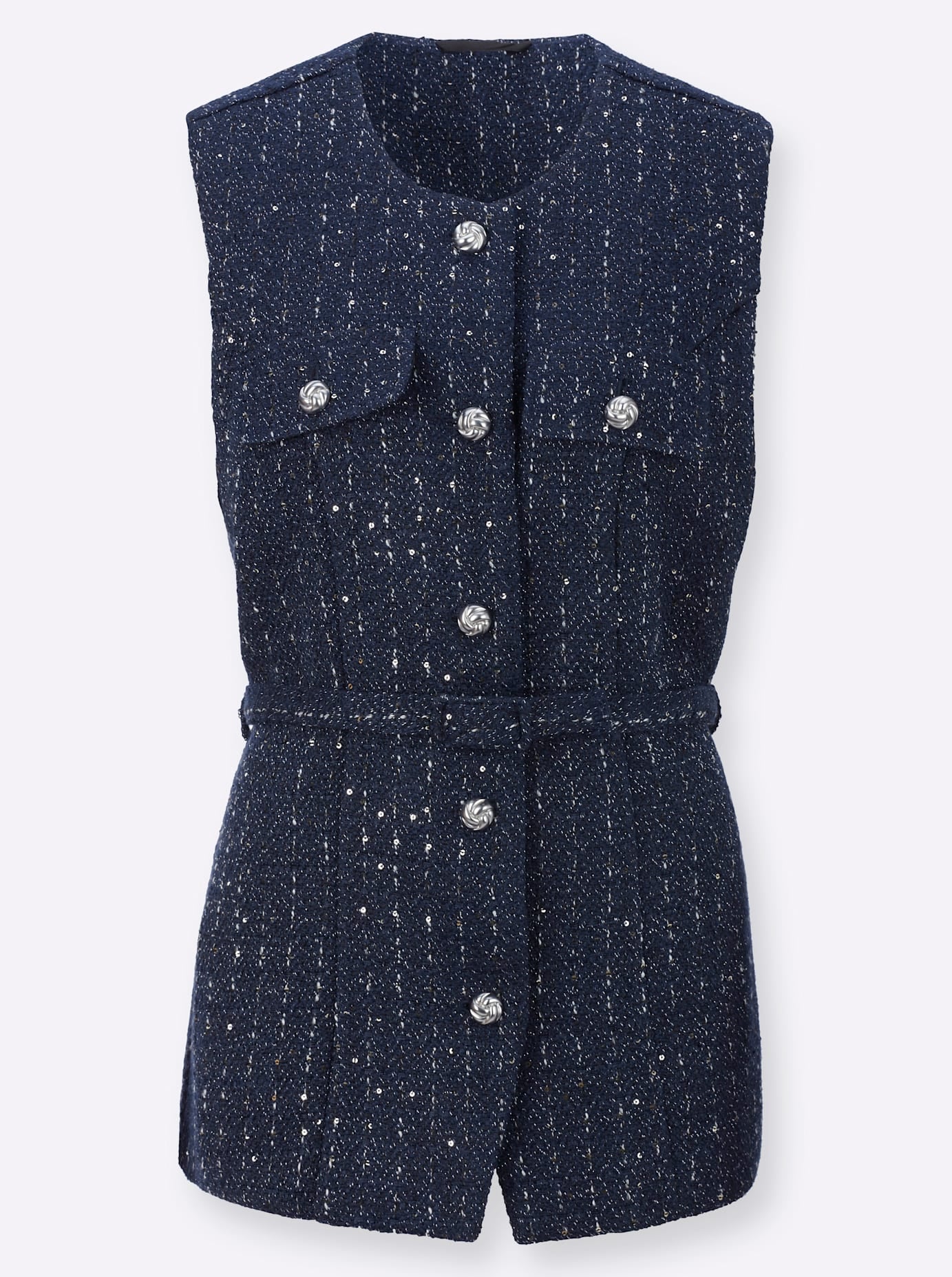 creation L Gilet court