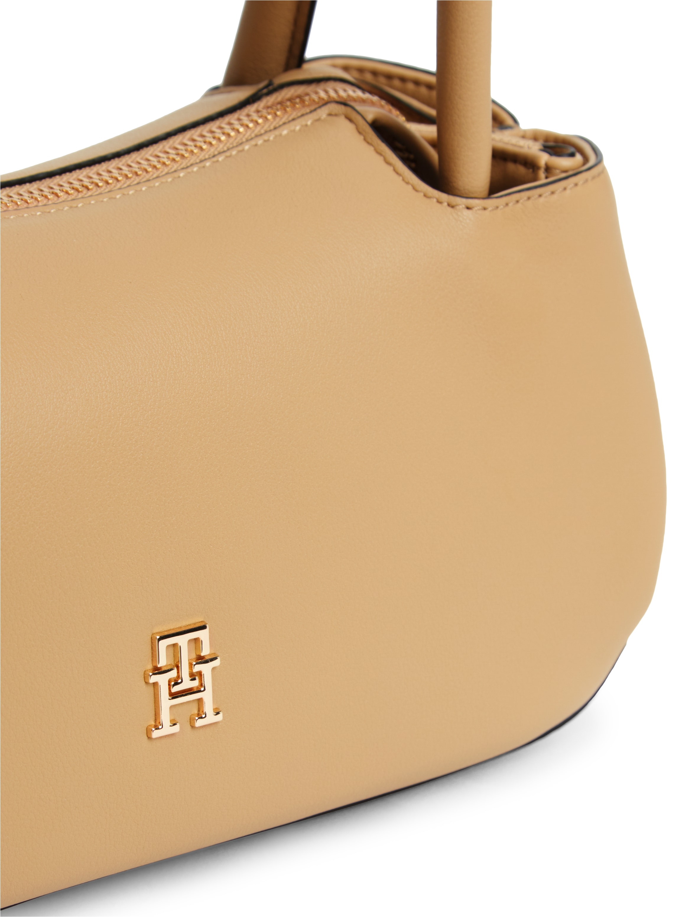 Tommy Hilfiger Sac à bandoulière »TH LOGOTAPE SHOULDER BAG« Damen Handtasche mit doppeltem Tragegriff