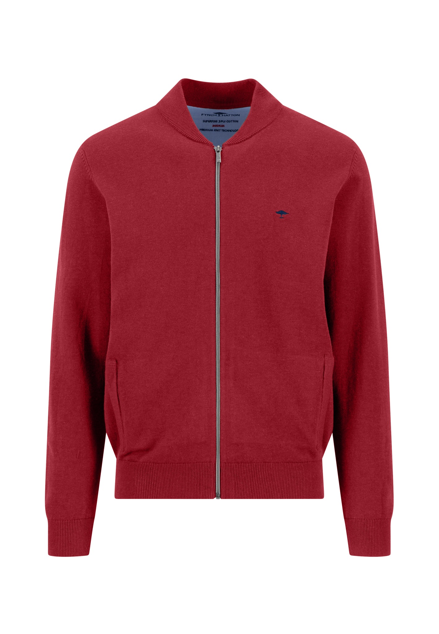 FYNCH-HATTON Veste en tricot avec broderie du logo