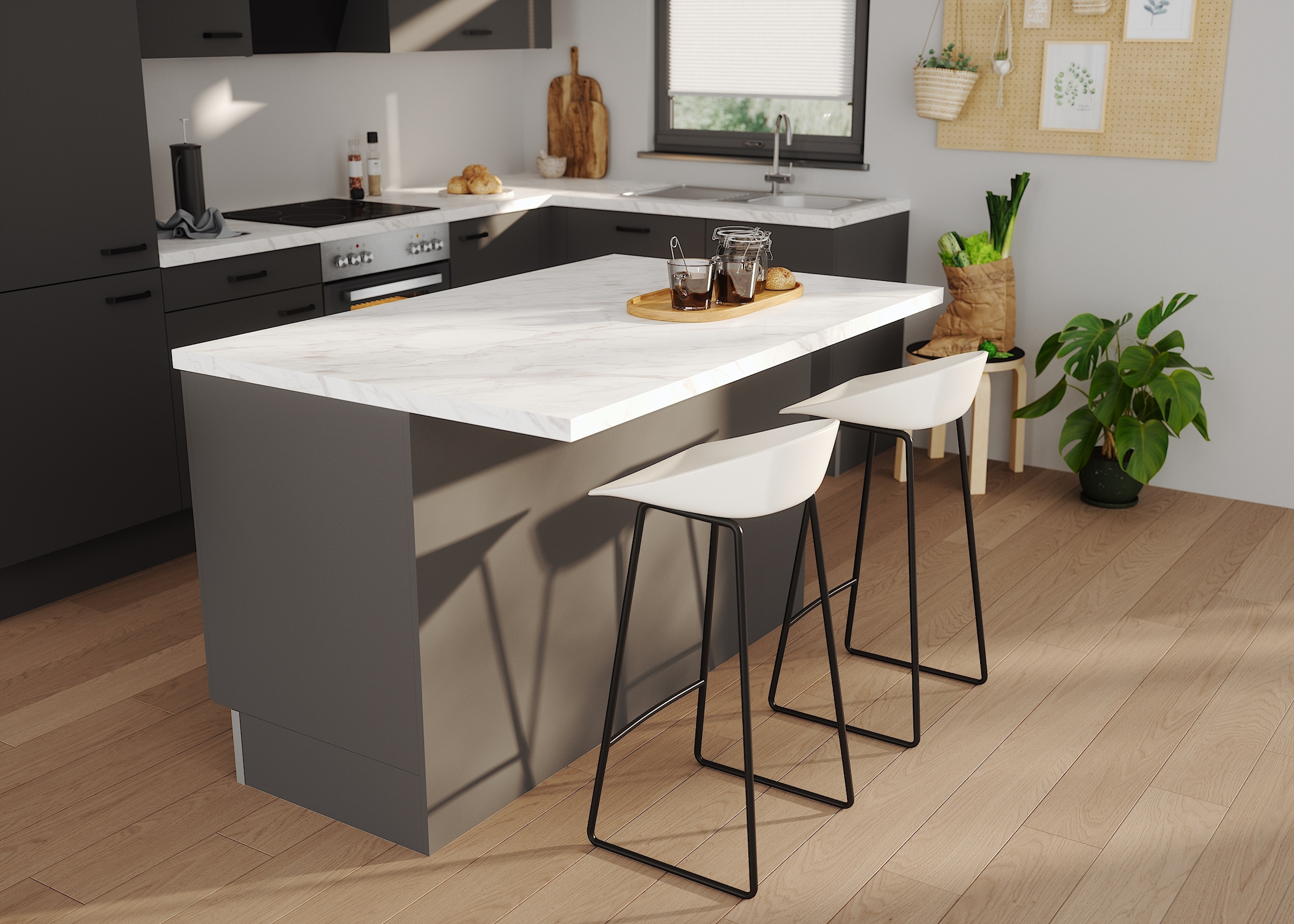 KOCHSTATION Ilot de cuisine »KS-Paula«