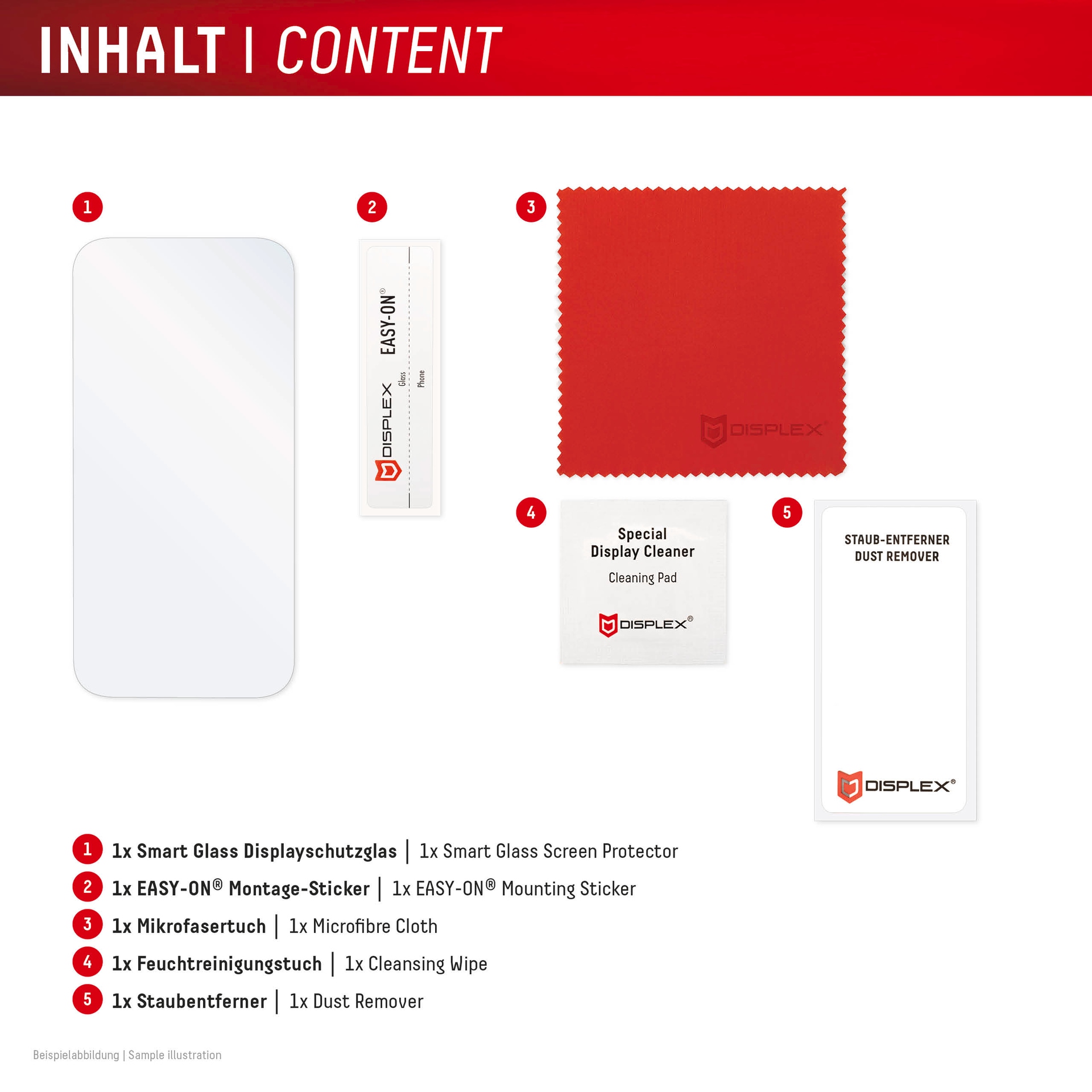 Displex Displayschutzglas »Smart Glass Screen Protector« für Xiaomi Redmi 15C Displayschutzfolie, Schutzfolie, Bildschirmschutz, kratz- & stossfest