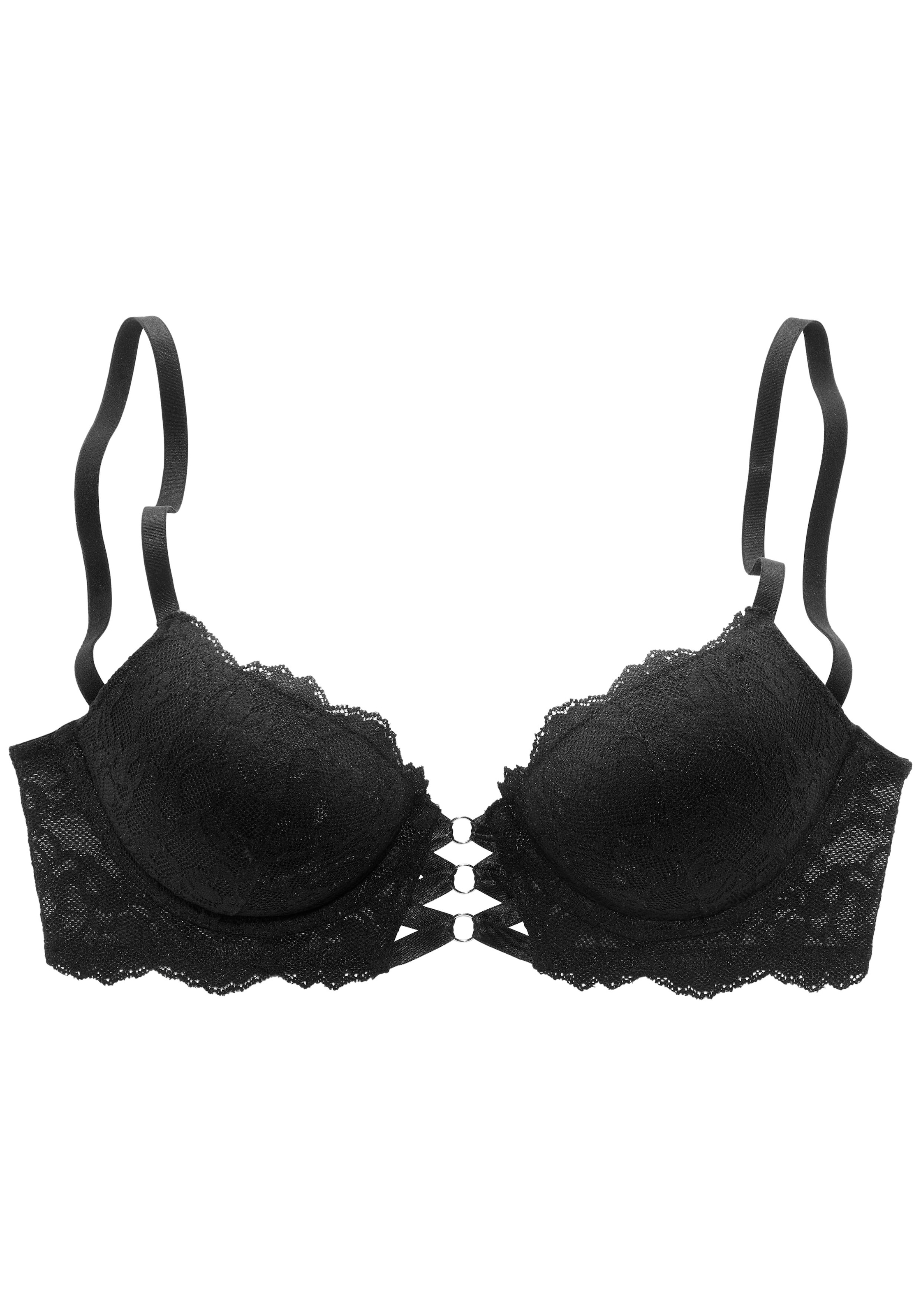 LASCANA Push-up-BH in aufregender Leo-Optik, sexy Dessous