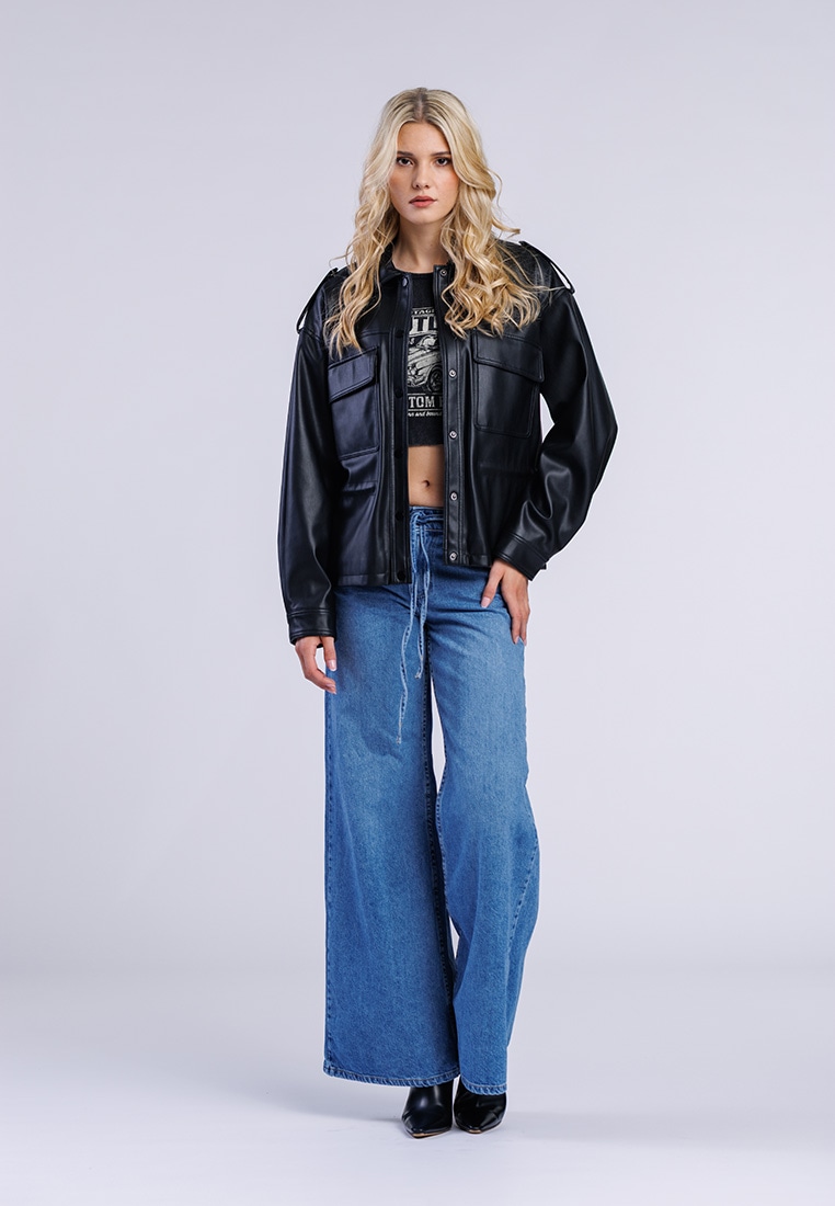 Freaky Nation Veste en cuir »T-Lorca«