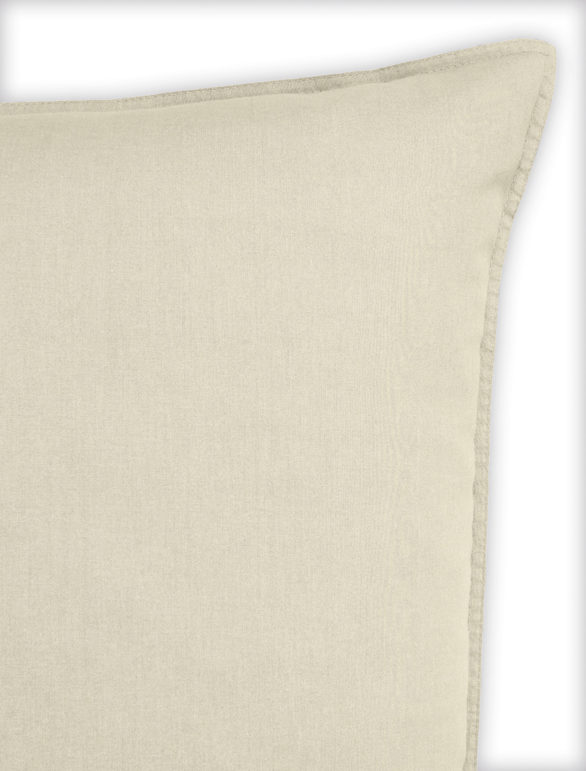 BIERBAUM Linge de lit »Bettwäsche 3002« 2 Renforce stone washed, 100 % coton, toucher doux