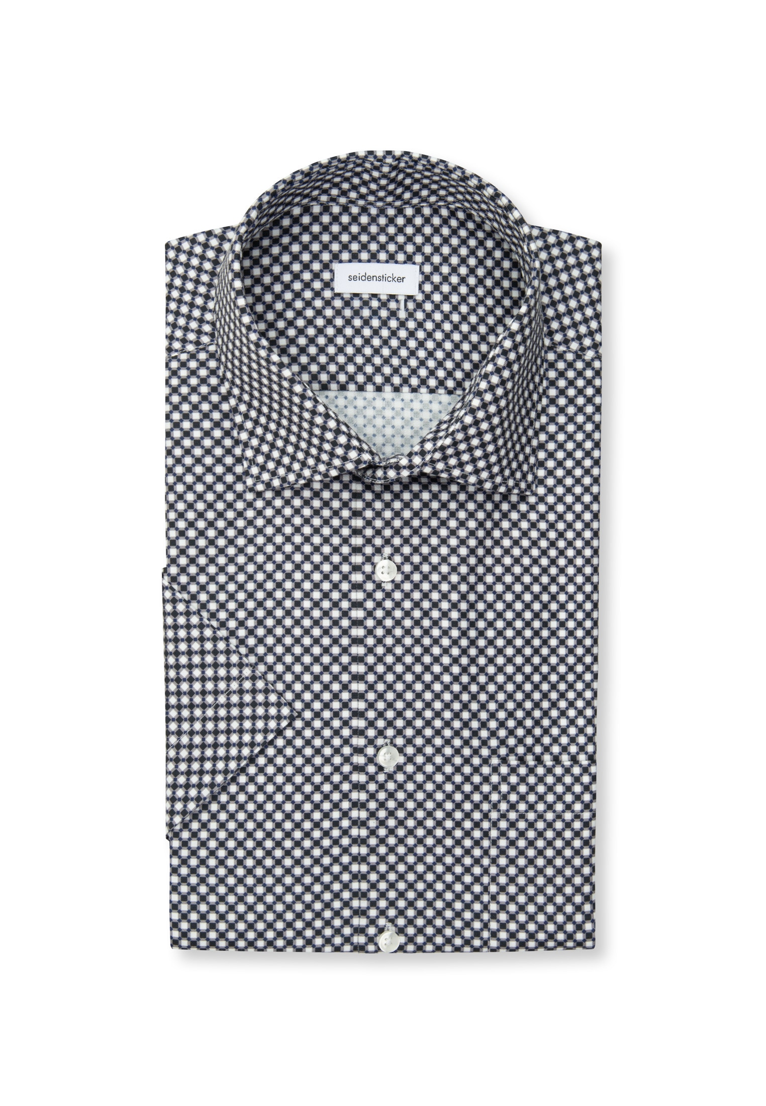 seidensticker Chemise d'affaires »Regular« Regular 1/2 Kentkragen Druck