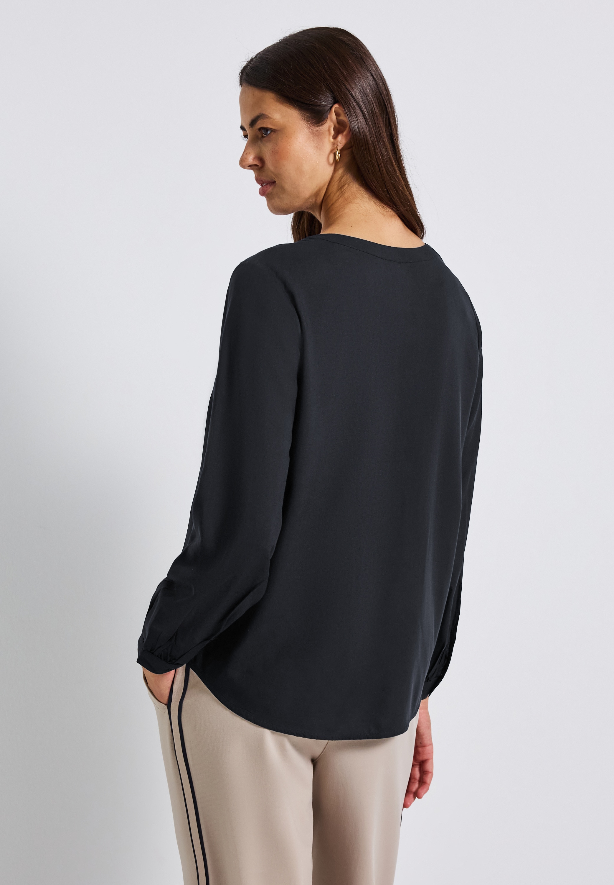 STREET ONE Blouse à manches longues im Tunika-Stil
