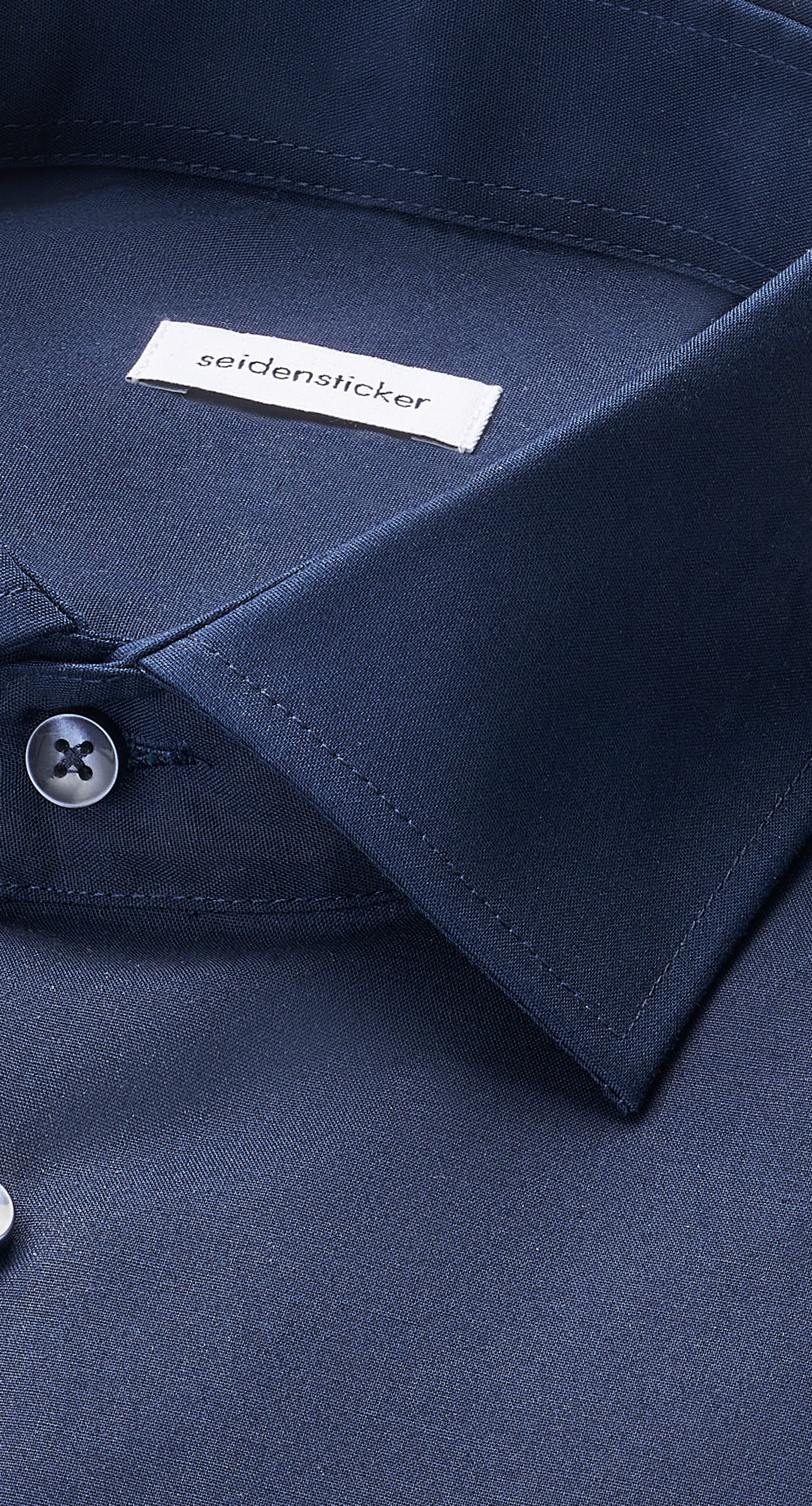 seidensticker Businesshemd »Schwarze Rose« Regular 1/1 Kentkragen Uni