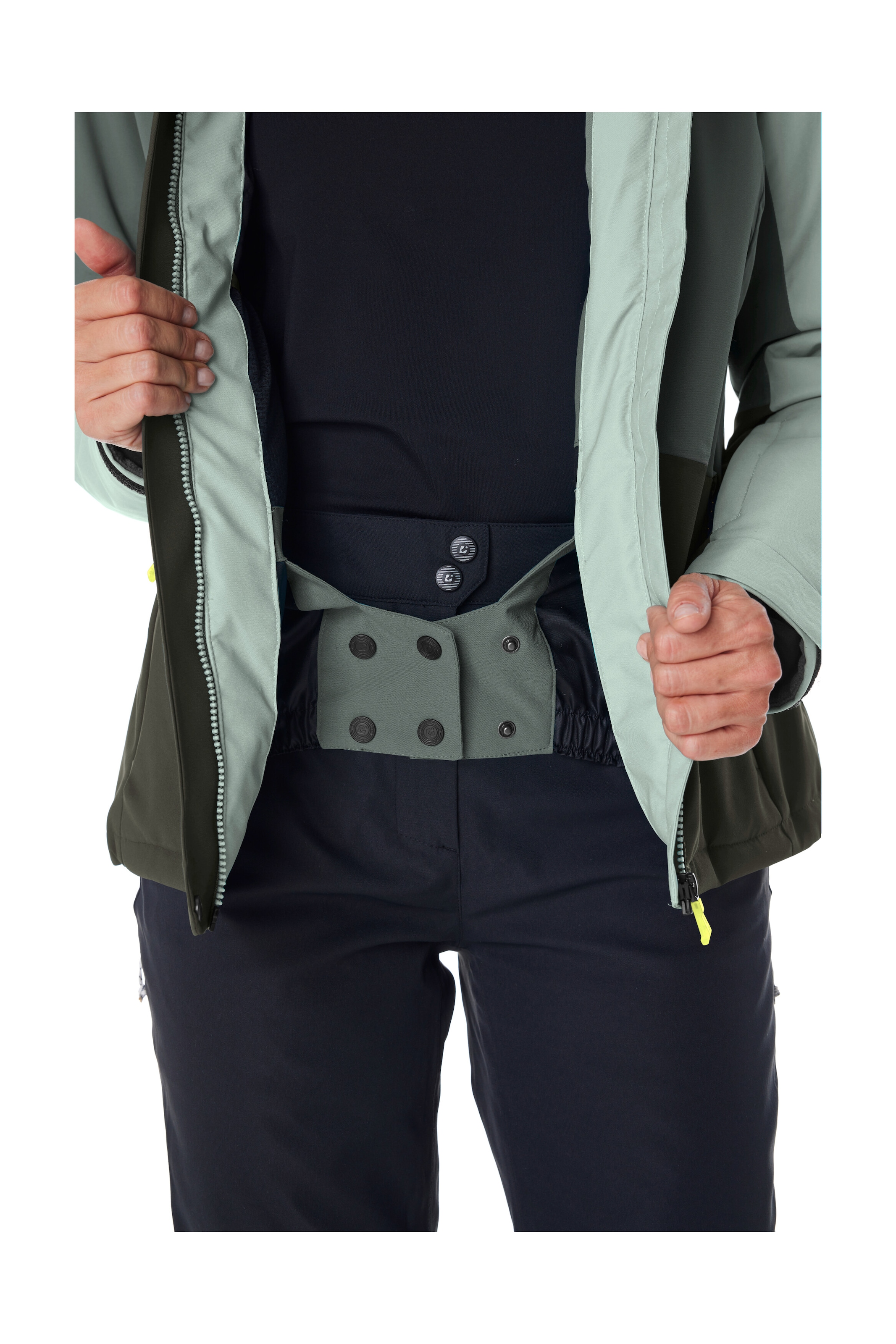 Killtec Veste de ski »KSW 67 WMN SKI JCKT« Veste de ski femme : imperméable, respirante, capuche amovible