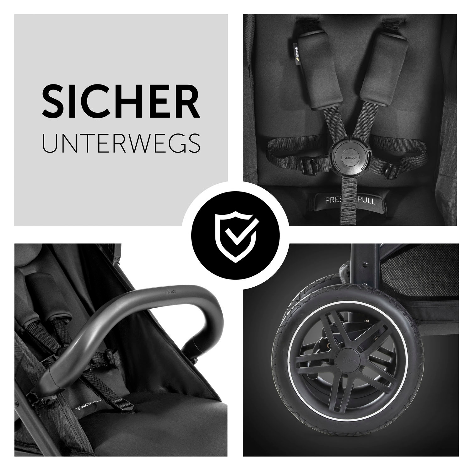 Hauck Kinder-Buggy »Rapid 4D« 25 kg belastbar bis 22 kg