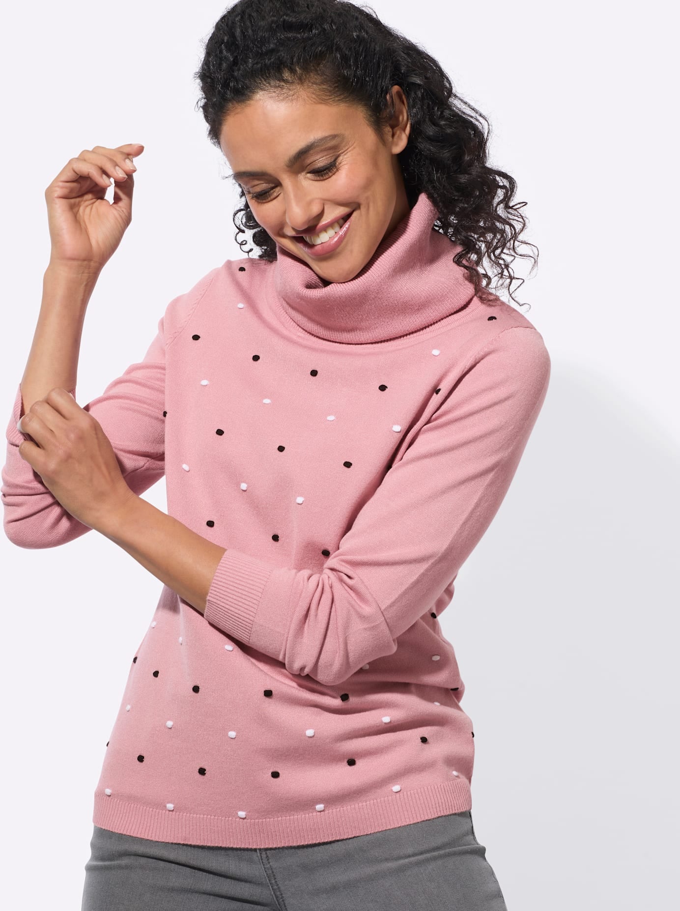 Inspirationen Pull à col roulé »Rollkragen-Pullover«