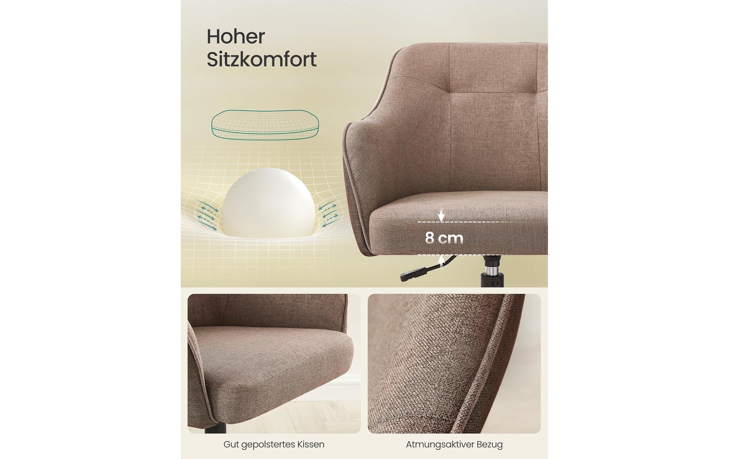 SONGMICS Bürostuhl »mit Fusskreuz« ()
