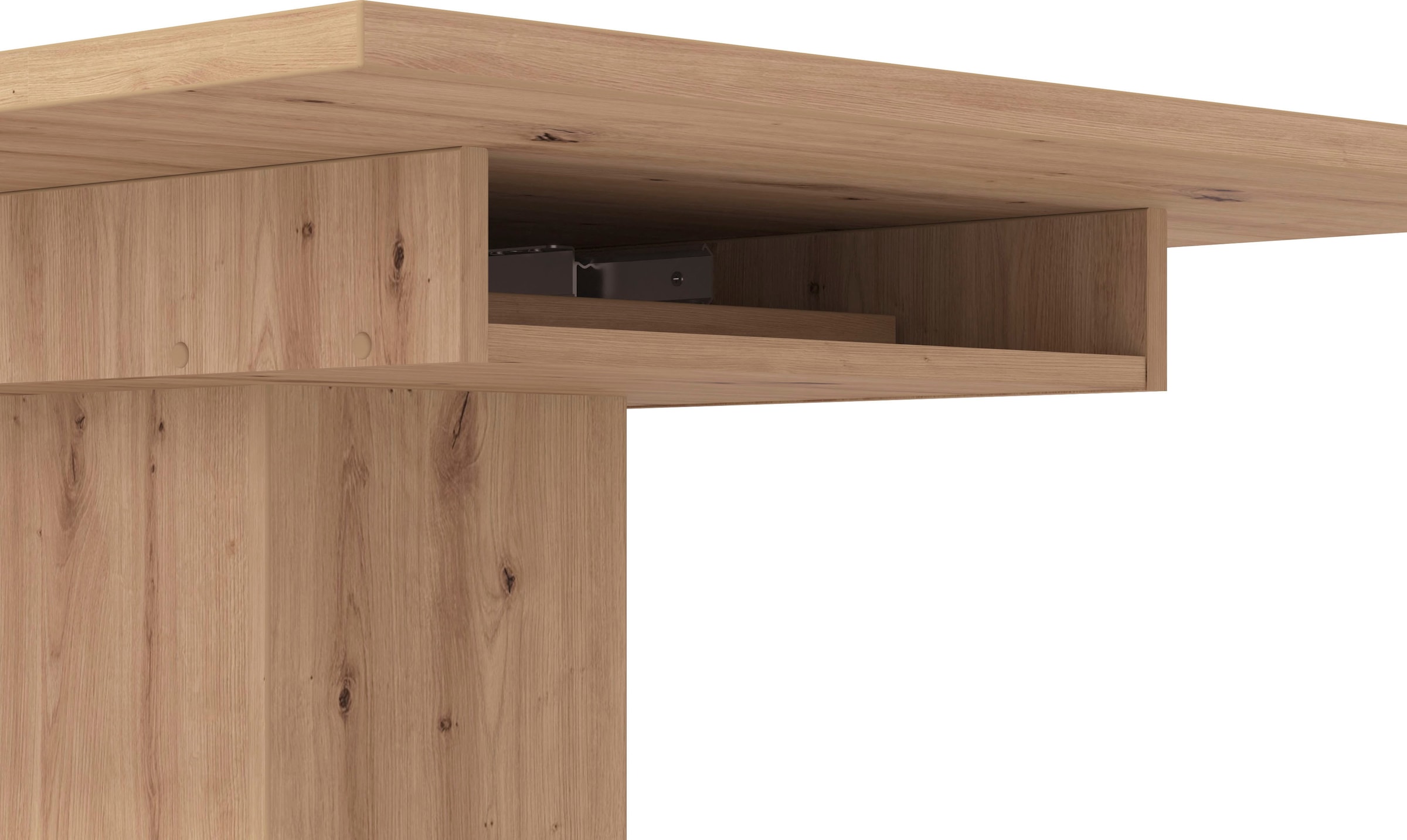 Home affaire Table de salle à manger »Sabrina« Breite 160 cm, Auszugsfunktion