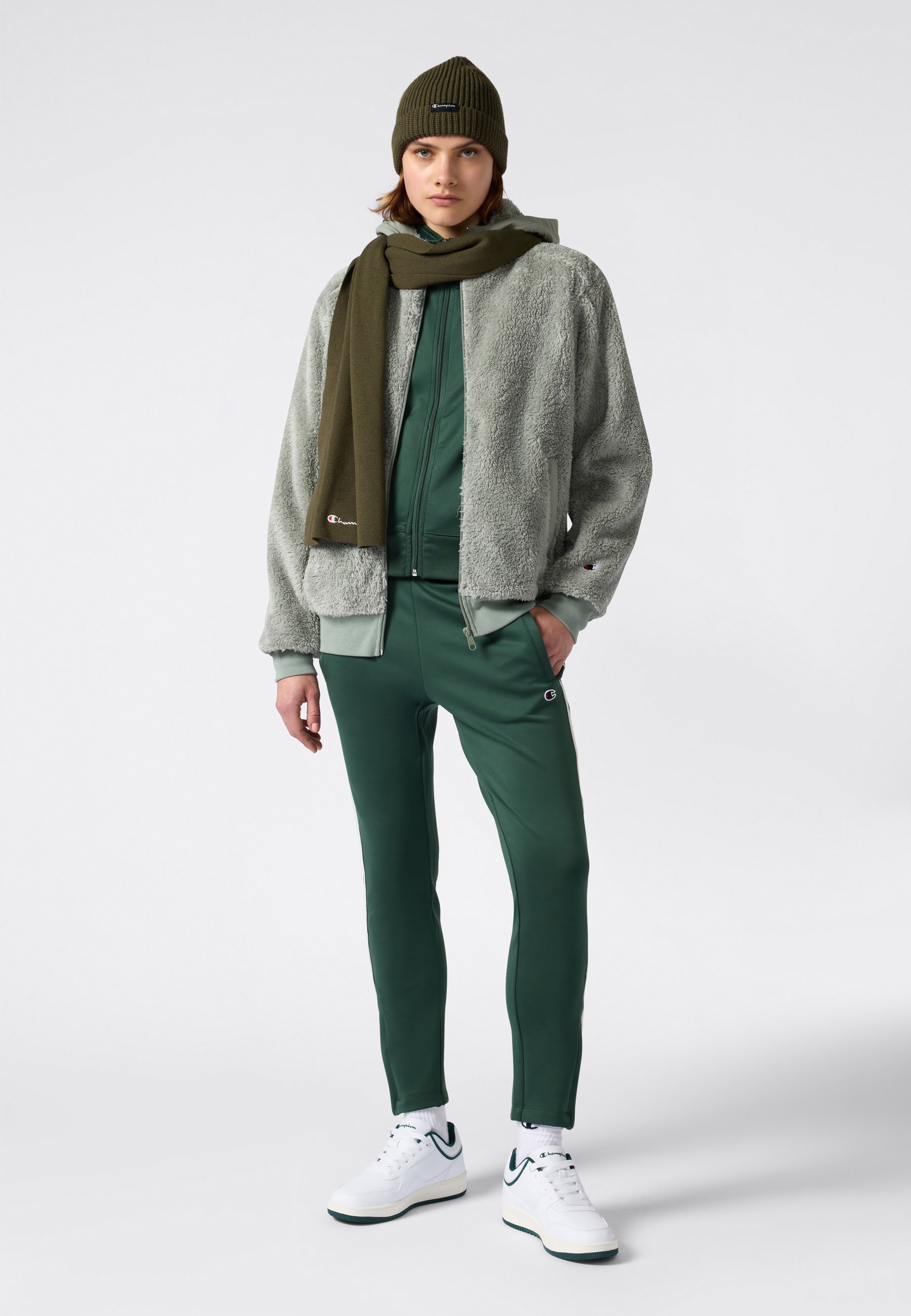 Champion Fleecejacke »Polar Full Zip Hoodie« 1 Stk. tlg.