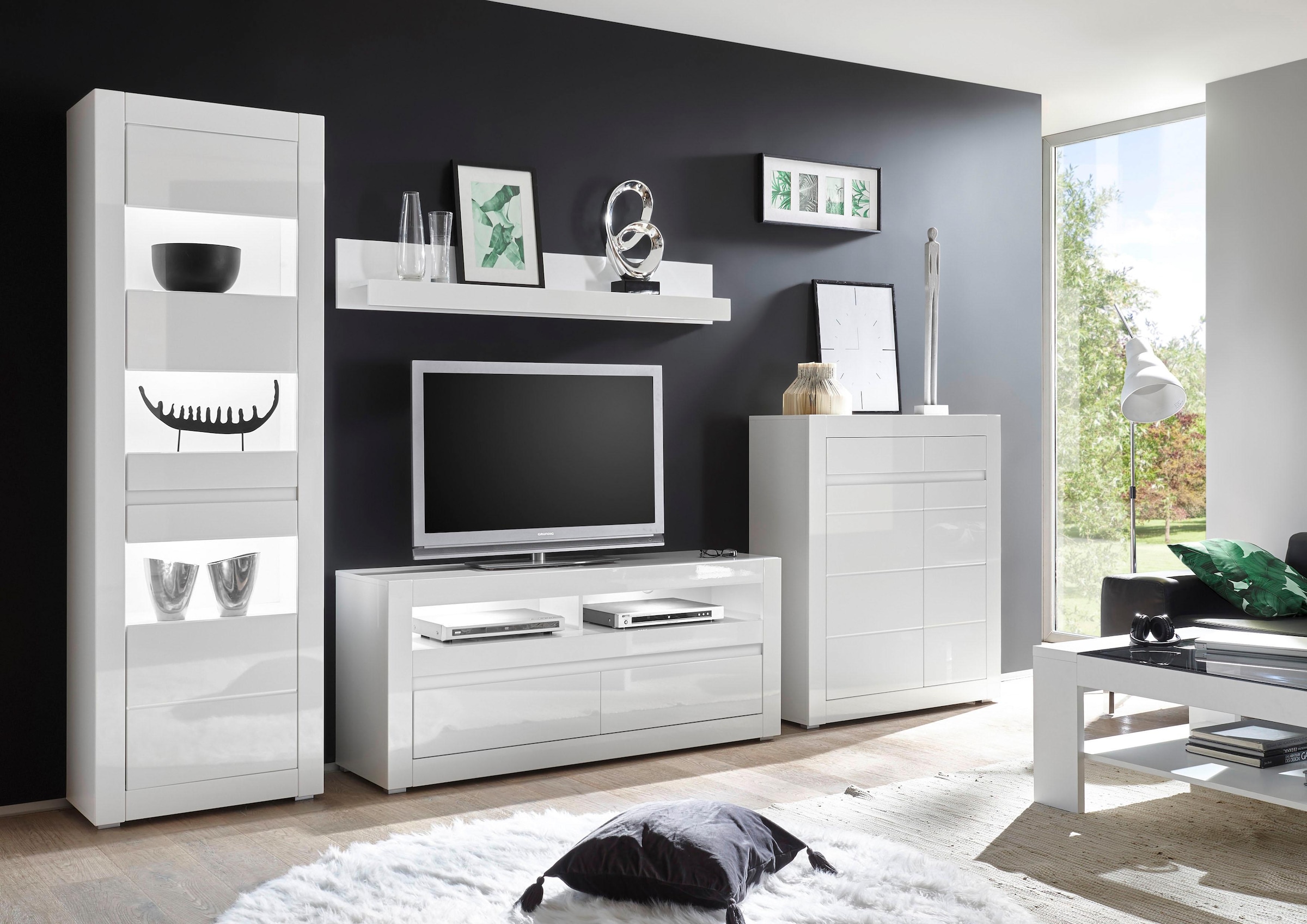 Home affaire Wohnwand »Carat« Set, 4 Stk. tlg.