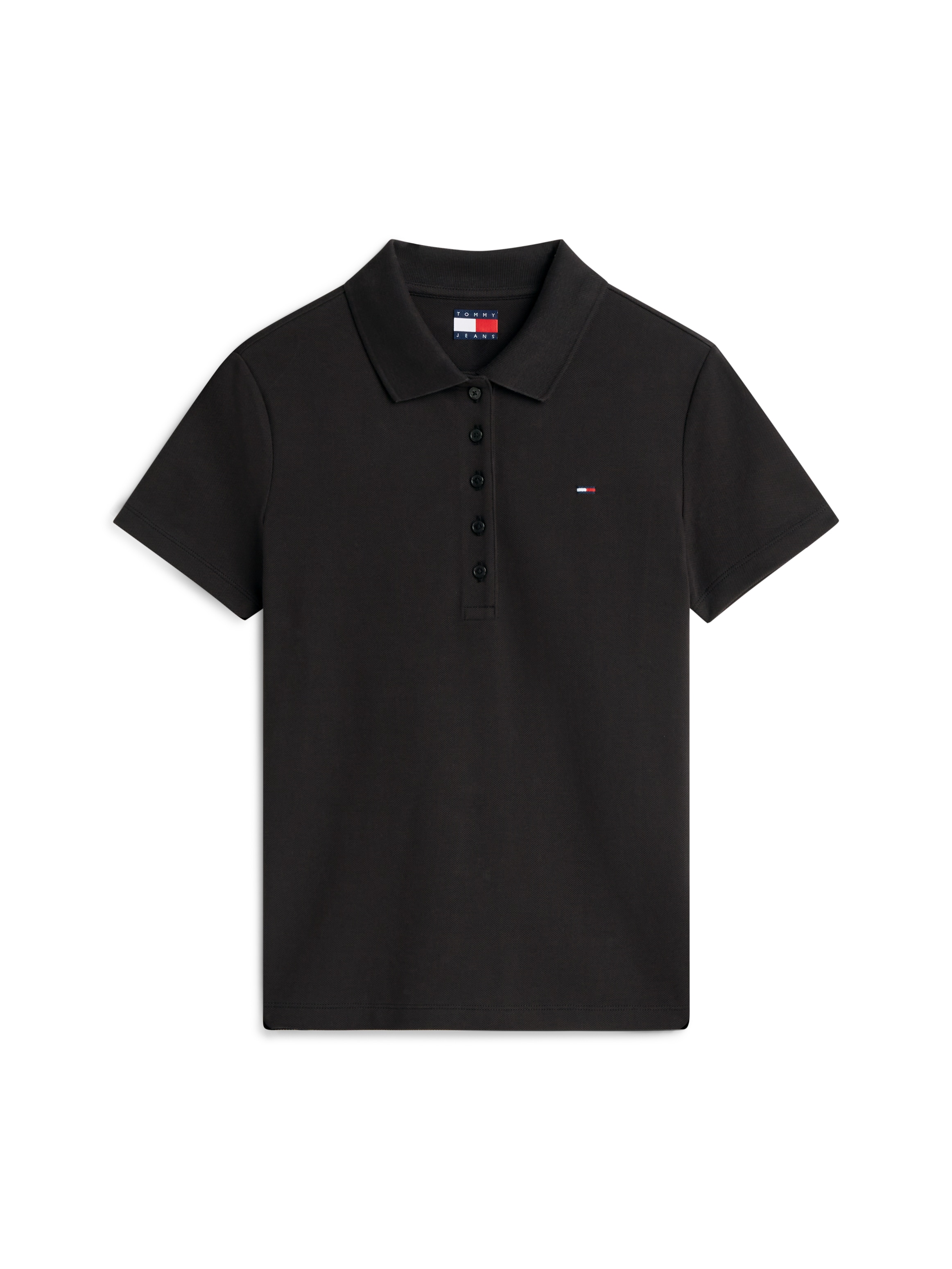 Tommy Jeans Poloshirt »TJW SLIM ESSENTIAL SS POLO« Baumwollmischung, slim fit