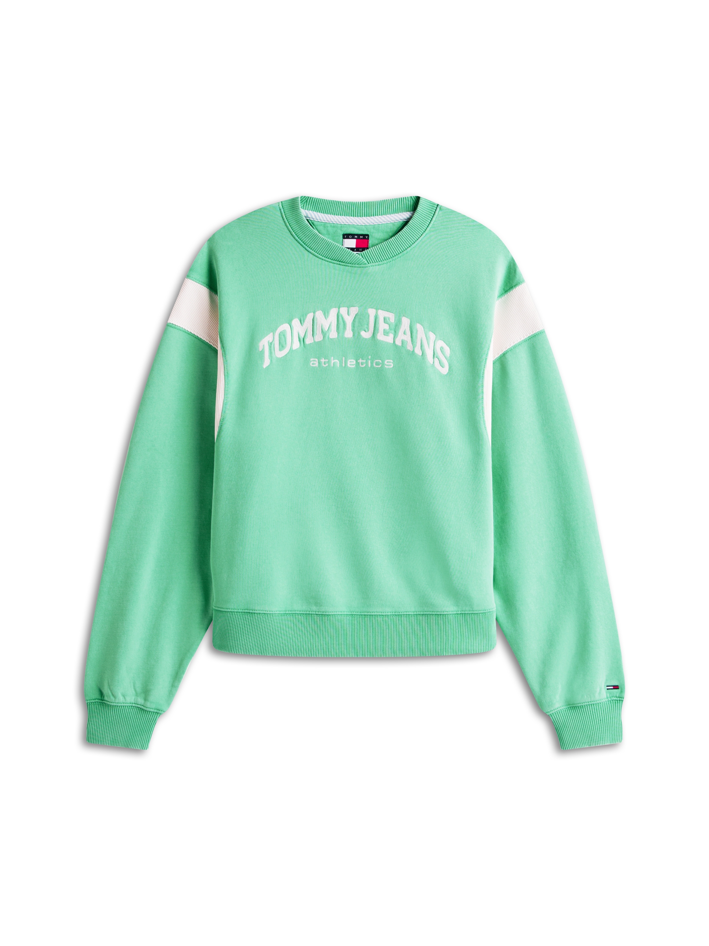 Tommy Jeans Sweatshirt »TJW BXY VARSITY CREW«, im Boxy Fit, Schulter-Details

