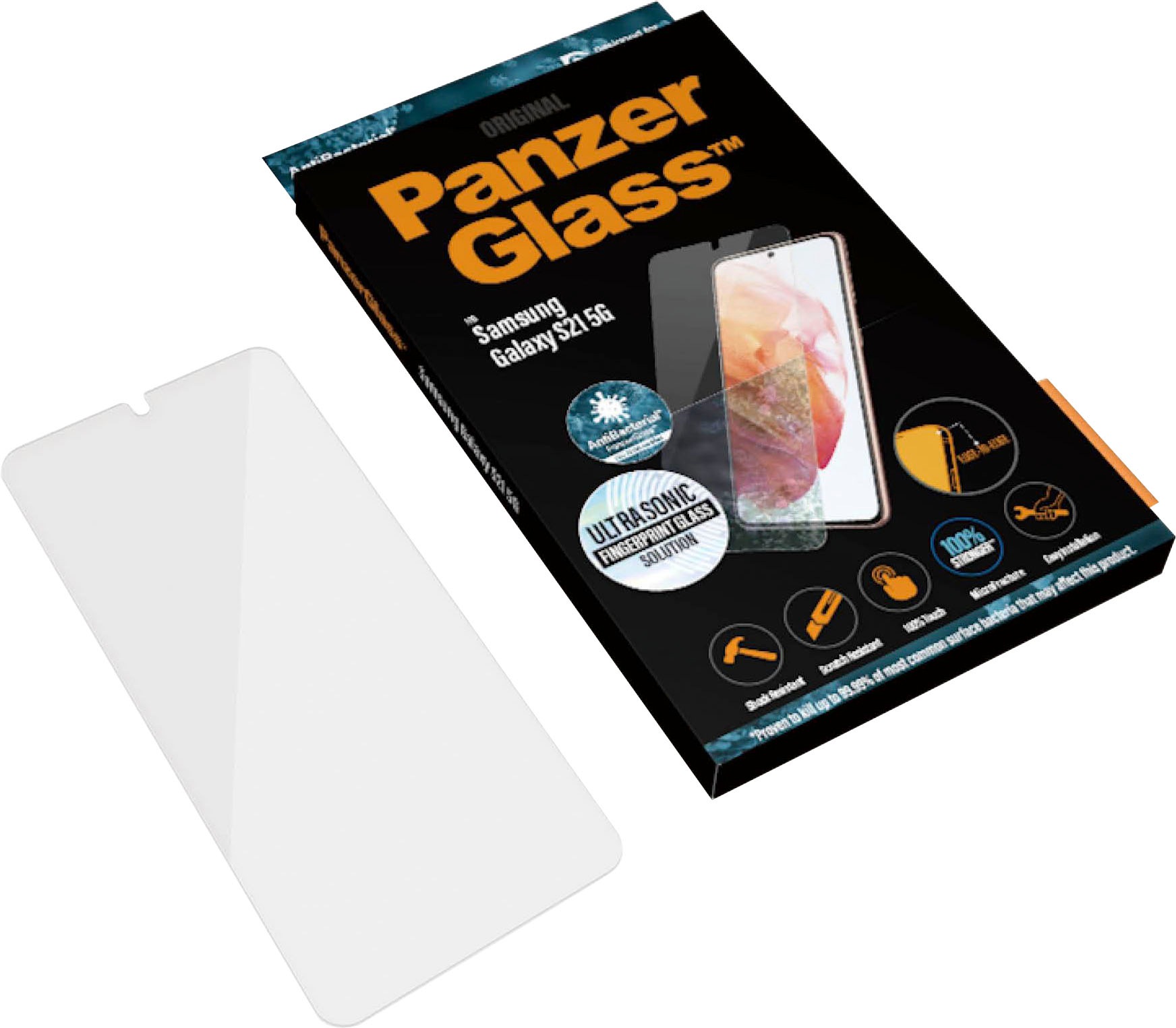 PanzerGlass Film de protection d'écran »7269« für Galaxy S21 5G