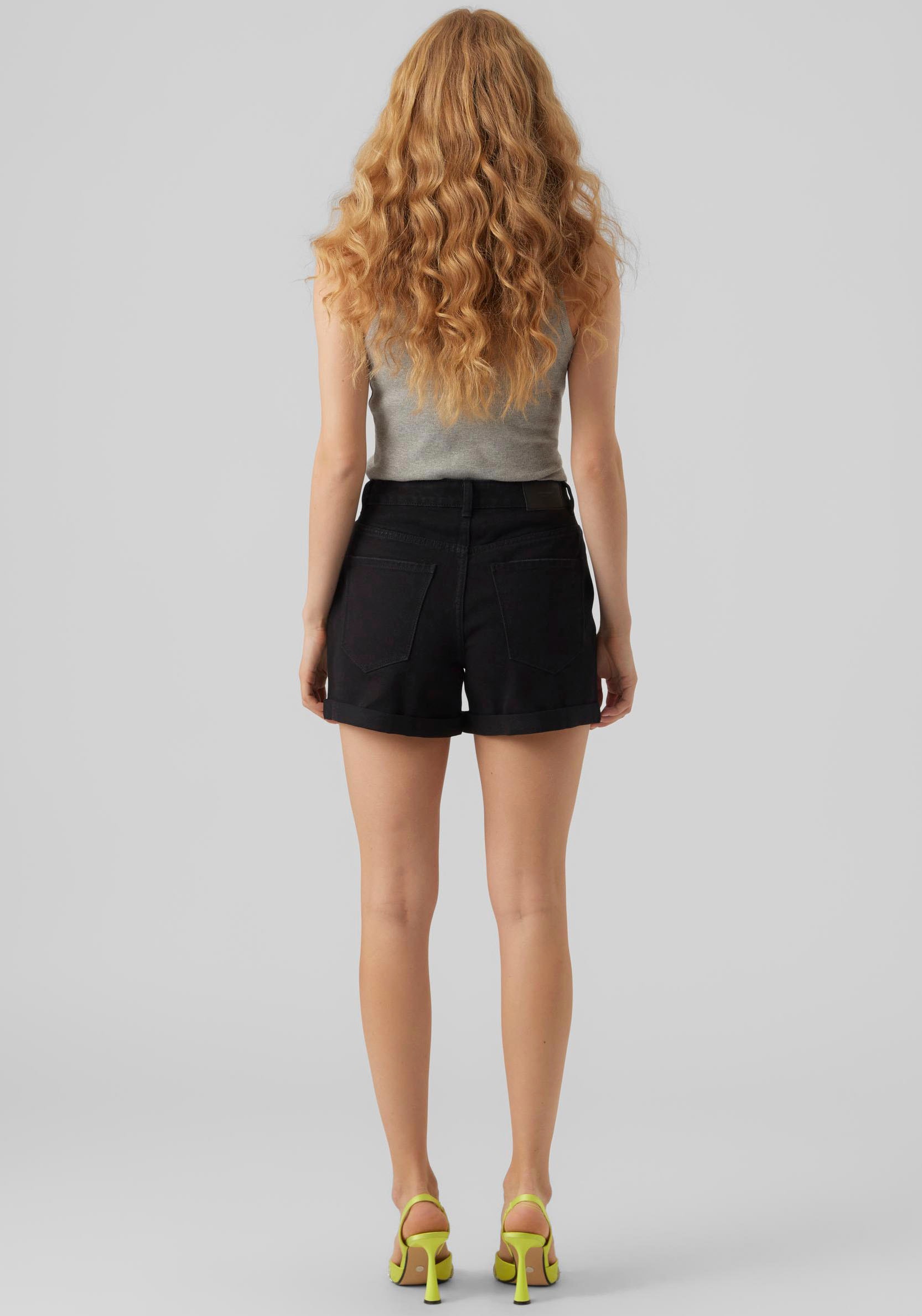 Vero Moda Short en jean »VMZURI HR LOOSE SHORTS MIX NOOS«