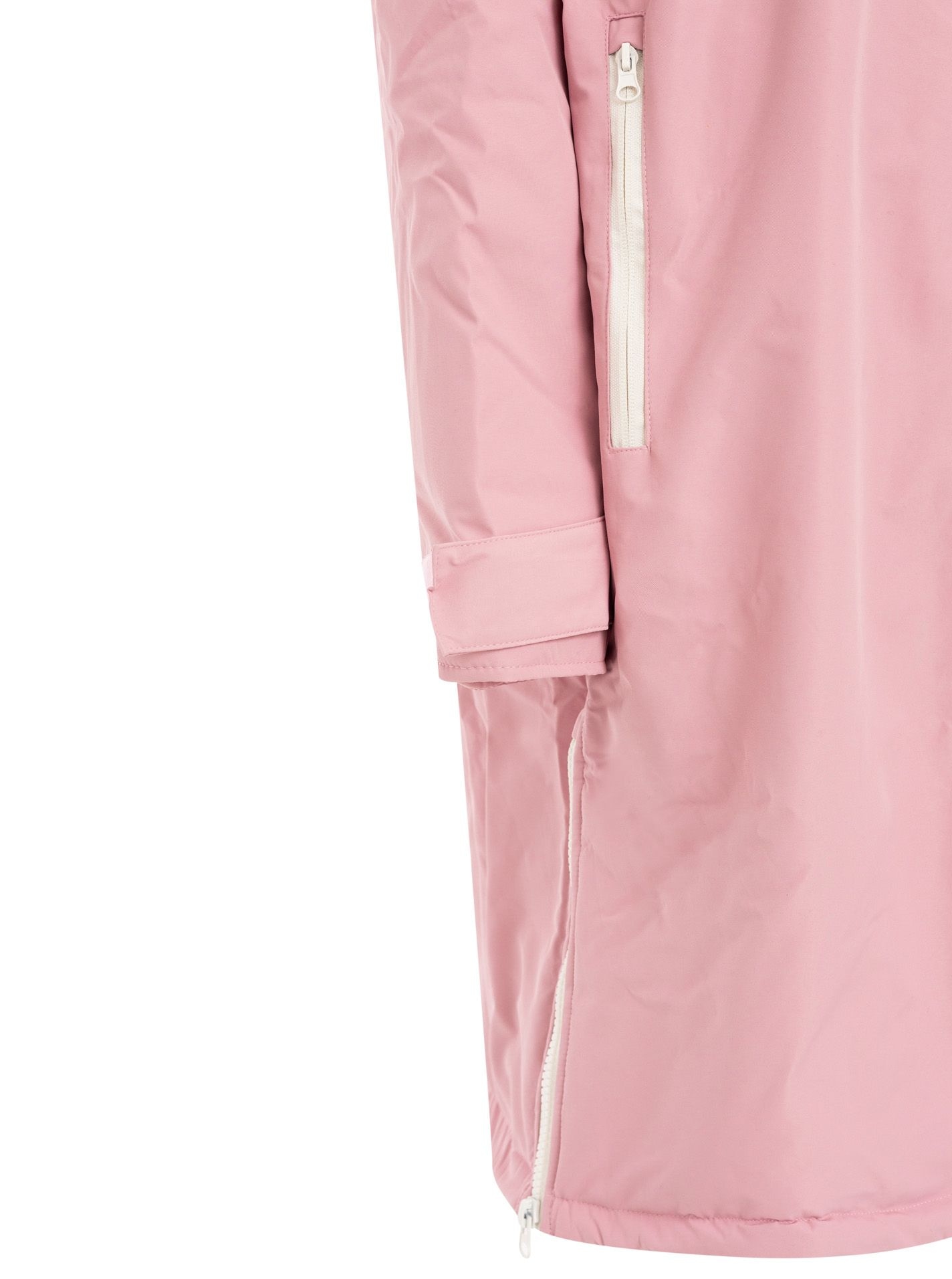 Zwillingsherz Kurzmantel »"Oversize Windjacke ZH"« seitliche Taschen, Kapuze, Reissverschluss, Teddy Futter