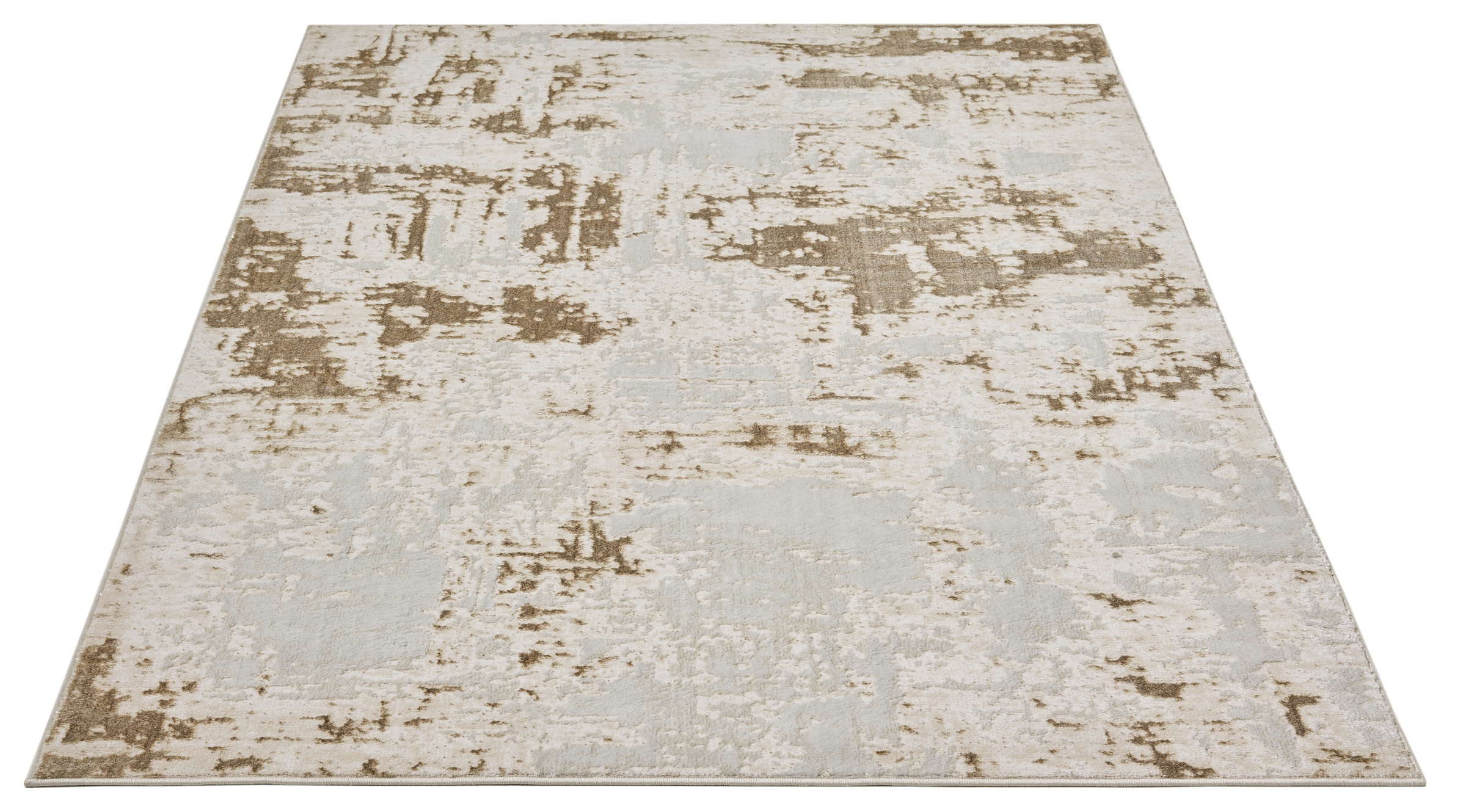 GOODproduct Teppich »Miaja, im Vintage-Look« rechteckig 11 mm Höhe dichte Qualität,  leichter Glanz, Wohnzimmer, Schlafzimmer, Esszimmer