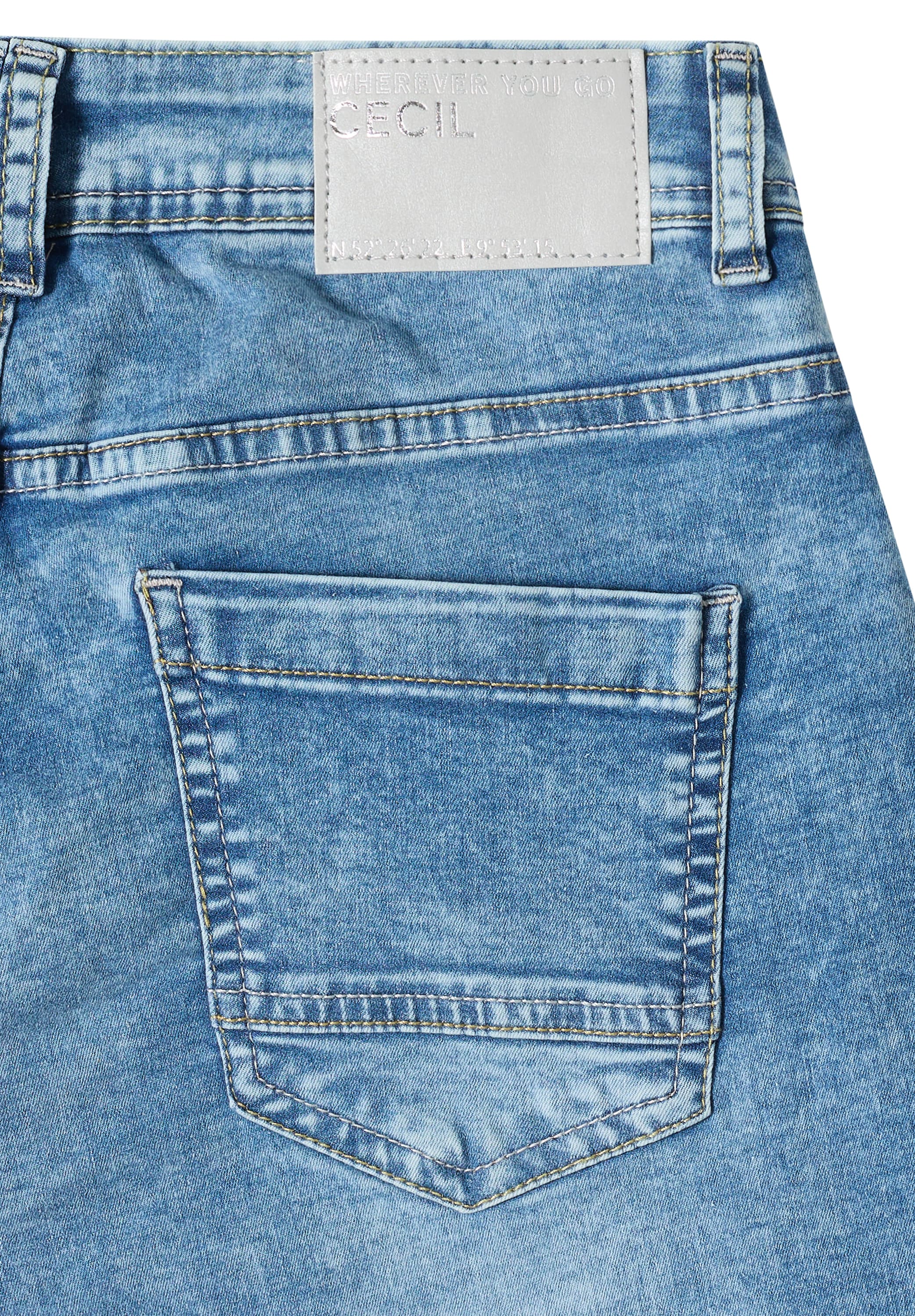 Cecil Short »Neele«  short en jean/Loose Fit avec stretch