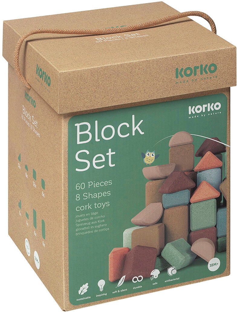 KORKO Spielbausteine »Giant Architects« aus Kork
