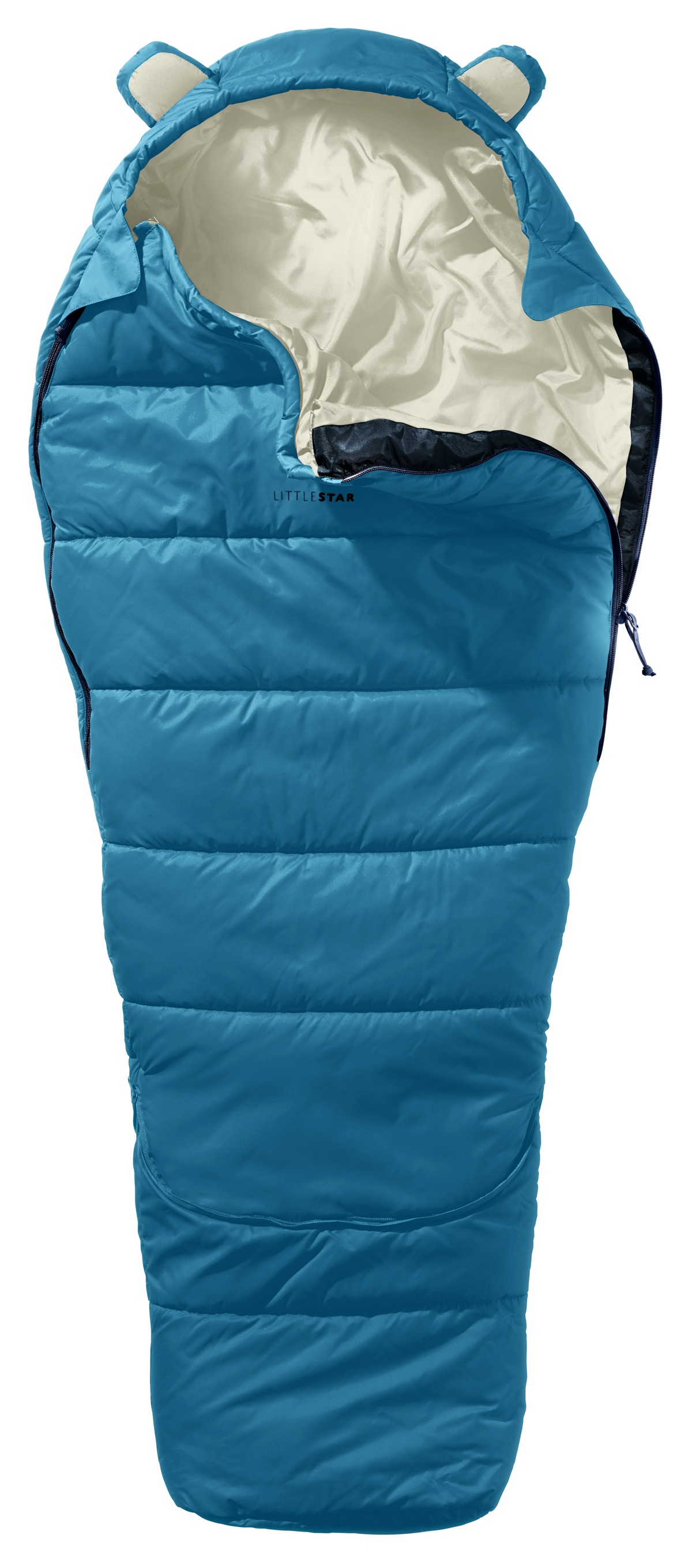 deuter Sac de couchage pour enfants »LITTLE STAR« pour enfants, avec fermetures éclair des deux côtés, forme momie