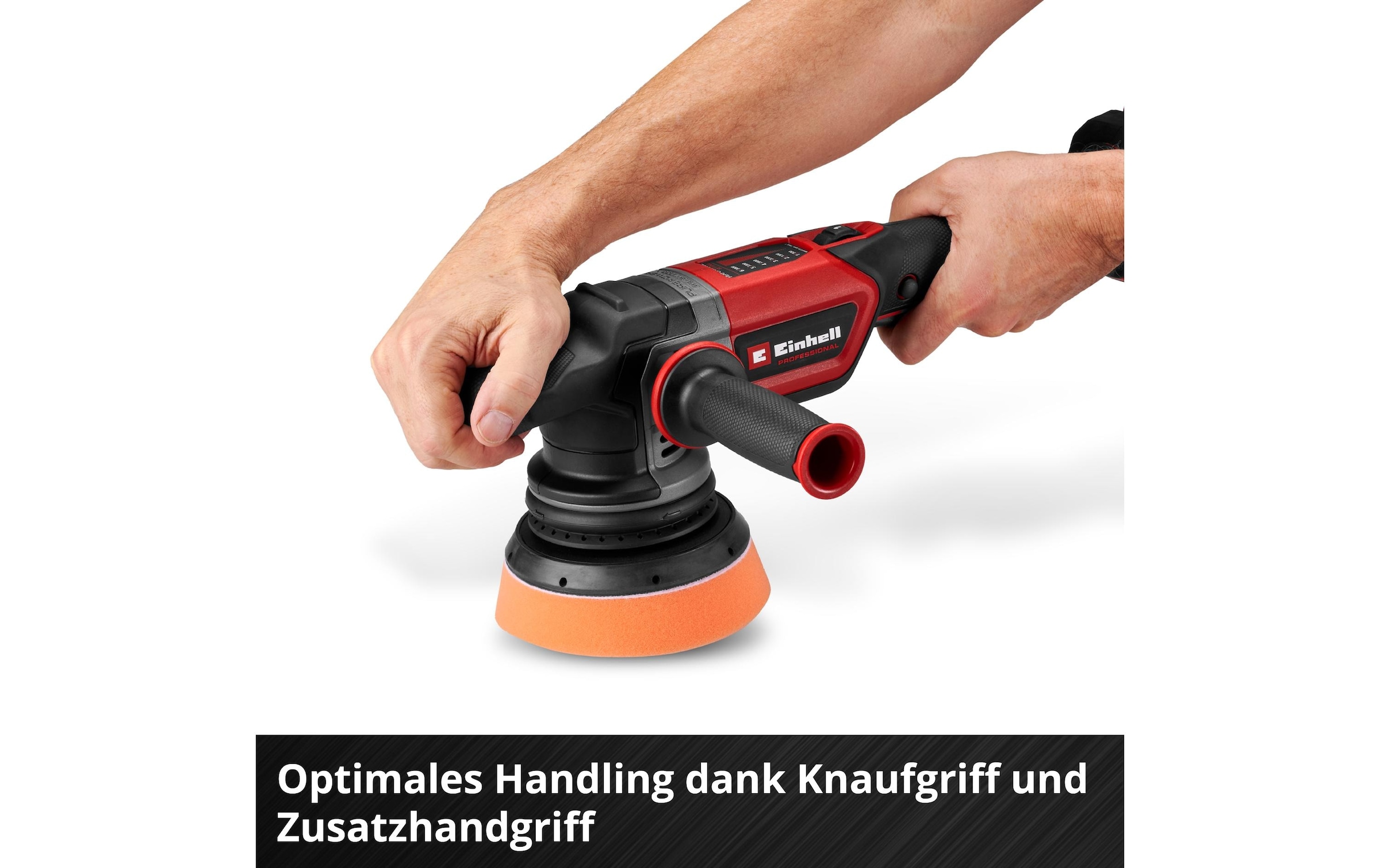   Polisseuse sans fil »Einhell Professional CP-EP 18/125 Li BL-Solo« Akku-Exzenterpolierer