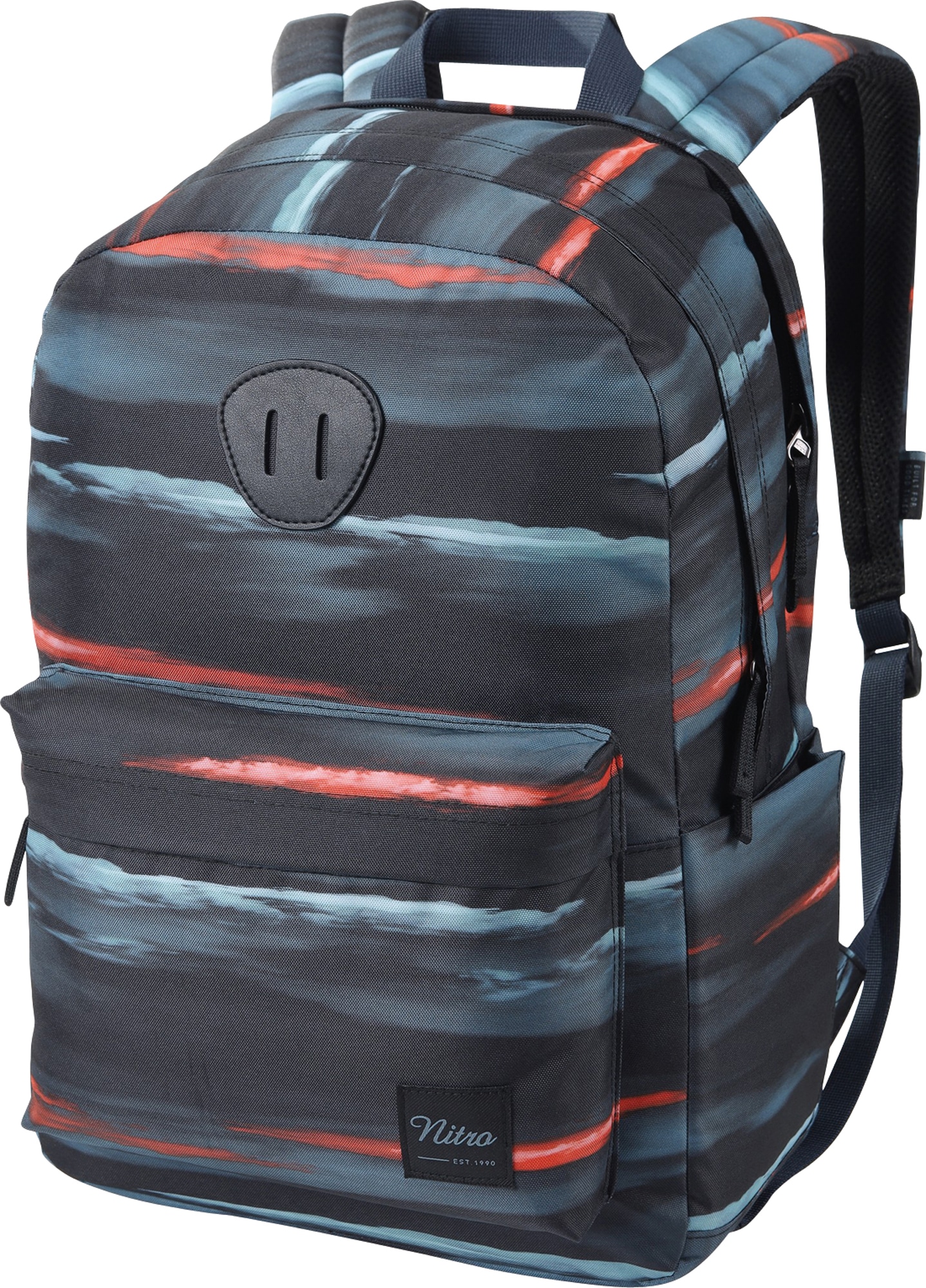 NITRO Sac à dos de loisirs »Urban Plus« Daypack, Streetpack im Retro-Look, Alltagsrucksack, Schulrucksack