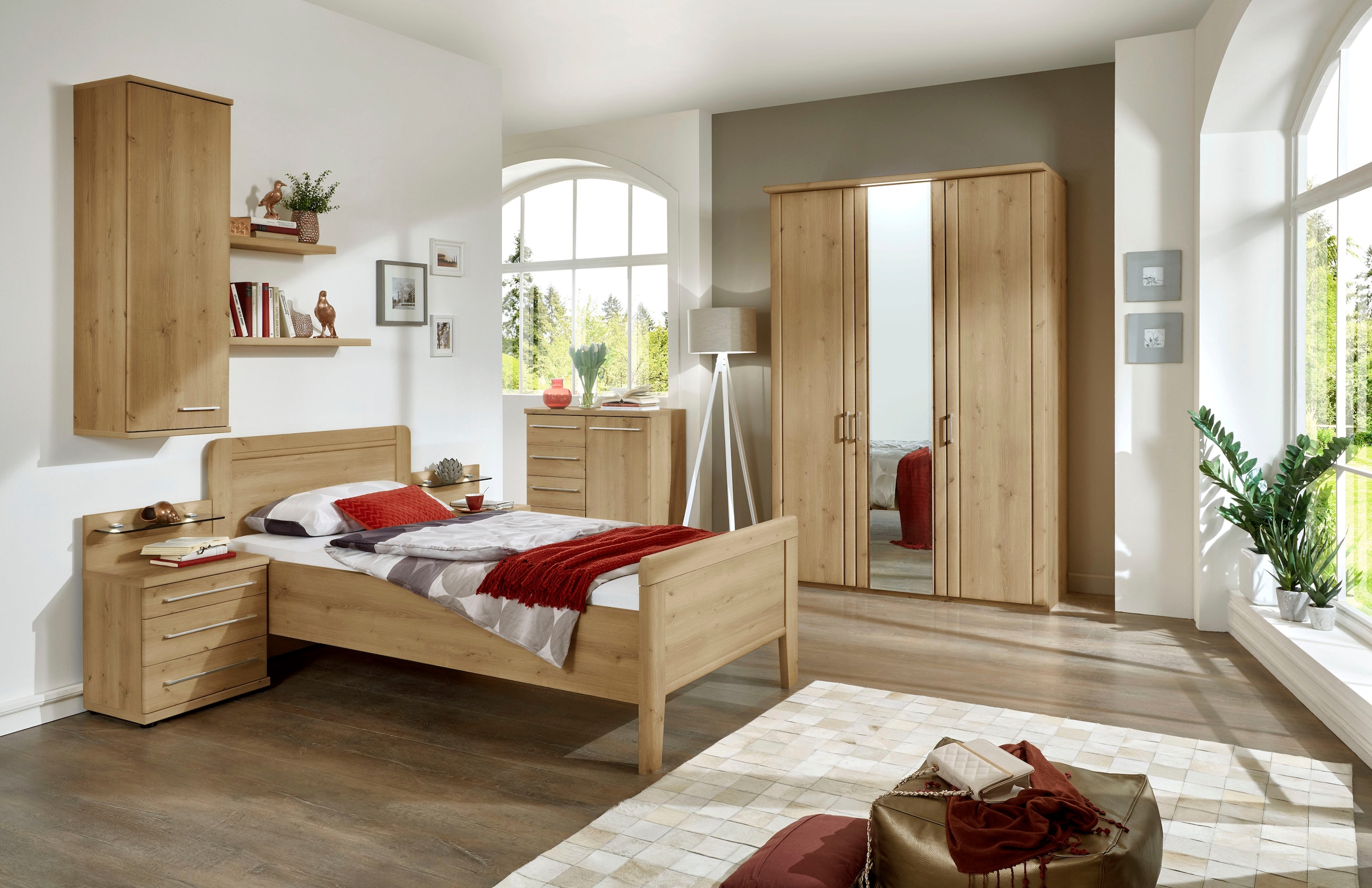 WIEMANN Bett »Mainau« 4-fach Liegehöhen-Verstellung