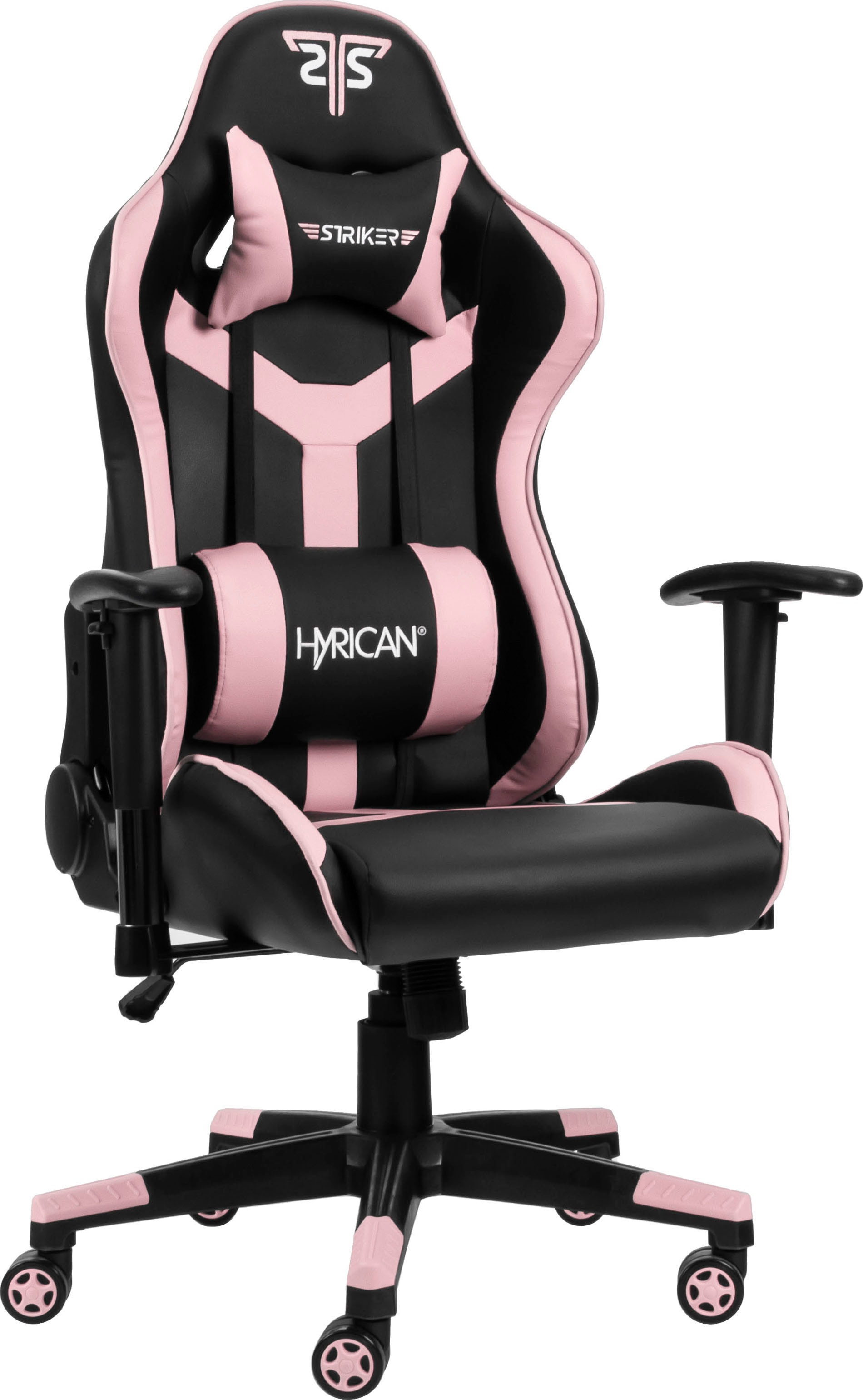 Hyrican Chaise de jeu »Striker Gaming-Stuhl "Copilot" Gamingstuhl + Stuhlunterlage« (Ensemble) Tapis de protection de sol 1100x1100x2mm