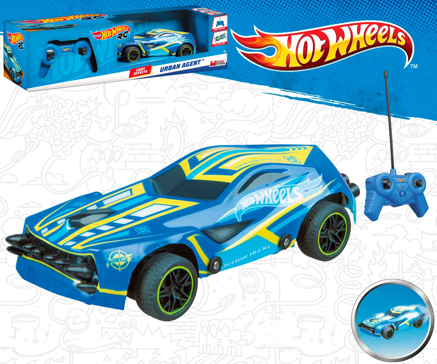 Happy People RC-Auto »HOT WHEELS Urban Agent«