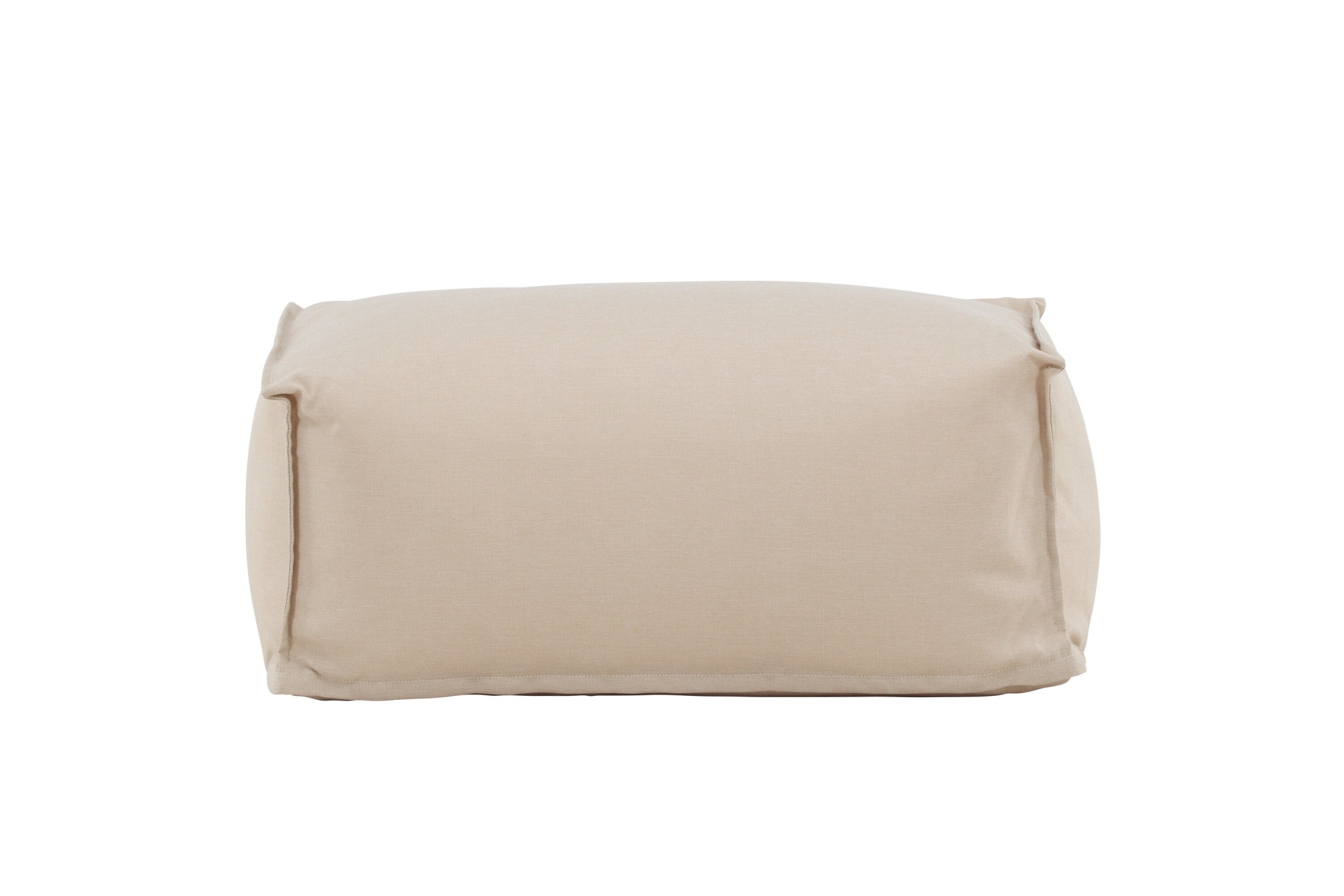 Venture Home Tabouret de salon de jardin »Redang, Outdoor-Hocker 75 × 40 × 33 cm in Beige, belastbar bis 150 kg« Loungehocker, Olefin-Bezug, Polystyrol-Füllung, kompakt, vielseitig