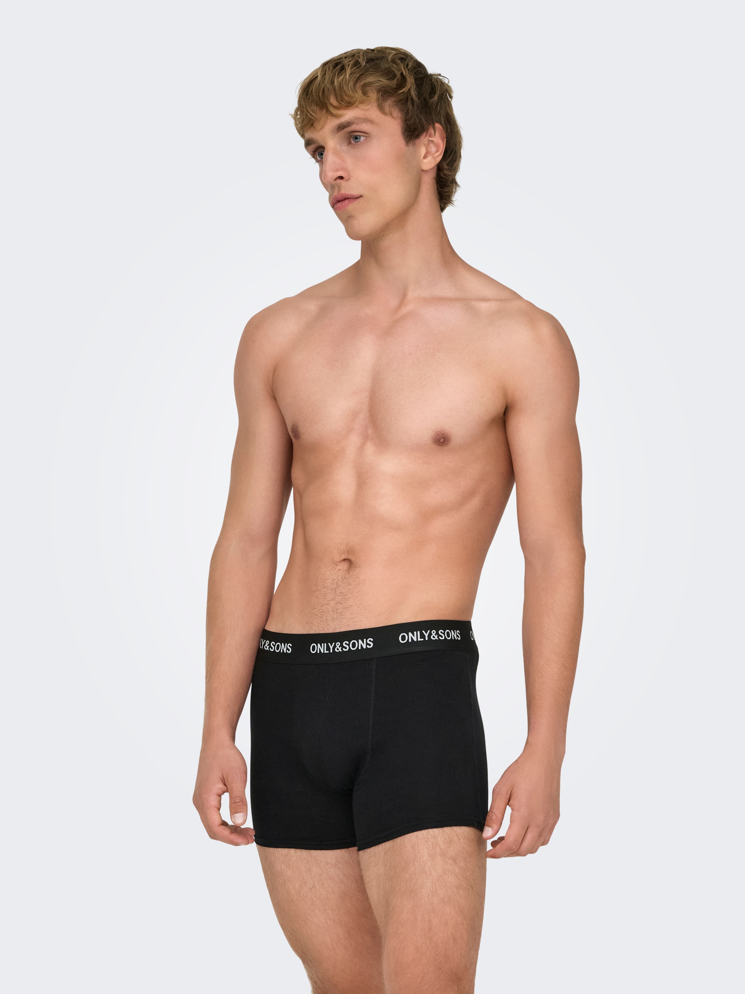 ONLY & SONS Trunk »ONSRIBER BOXERS 10PACK« Packung, 10 Stk. Baumwollmischung, 10-er Pack