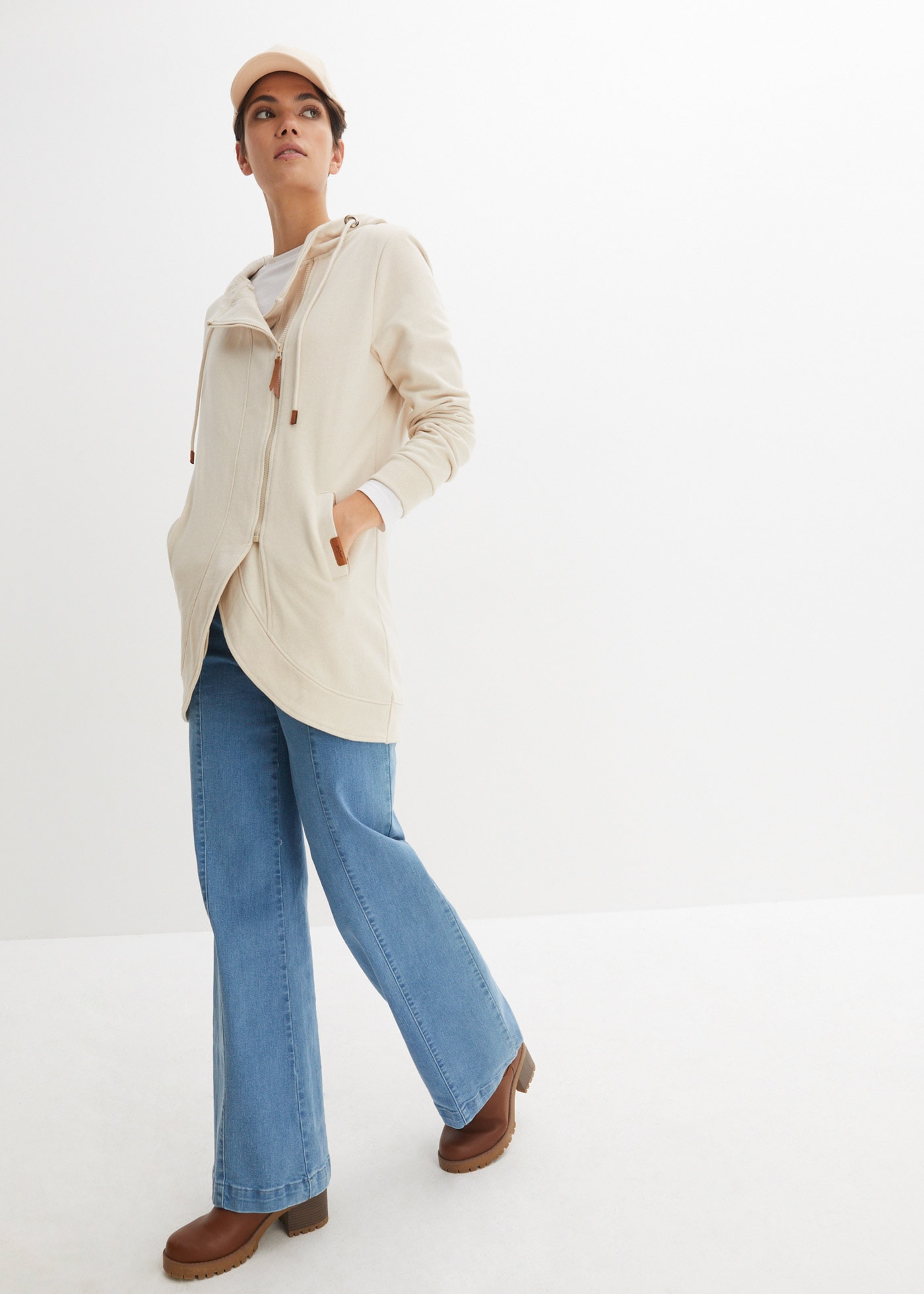 bonprix Kapuzensweatjacke , Kapuzen-Sweatjacke
