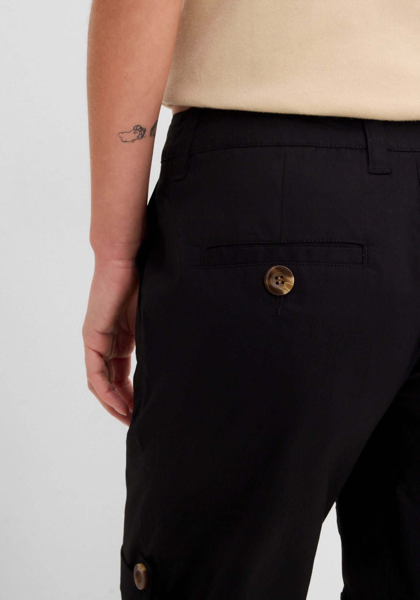 bonprix Bermuda »Stretch Bermuda«  avec jambes retroussables, Regular Fit