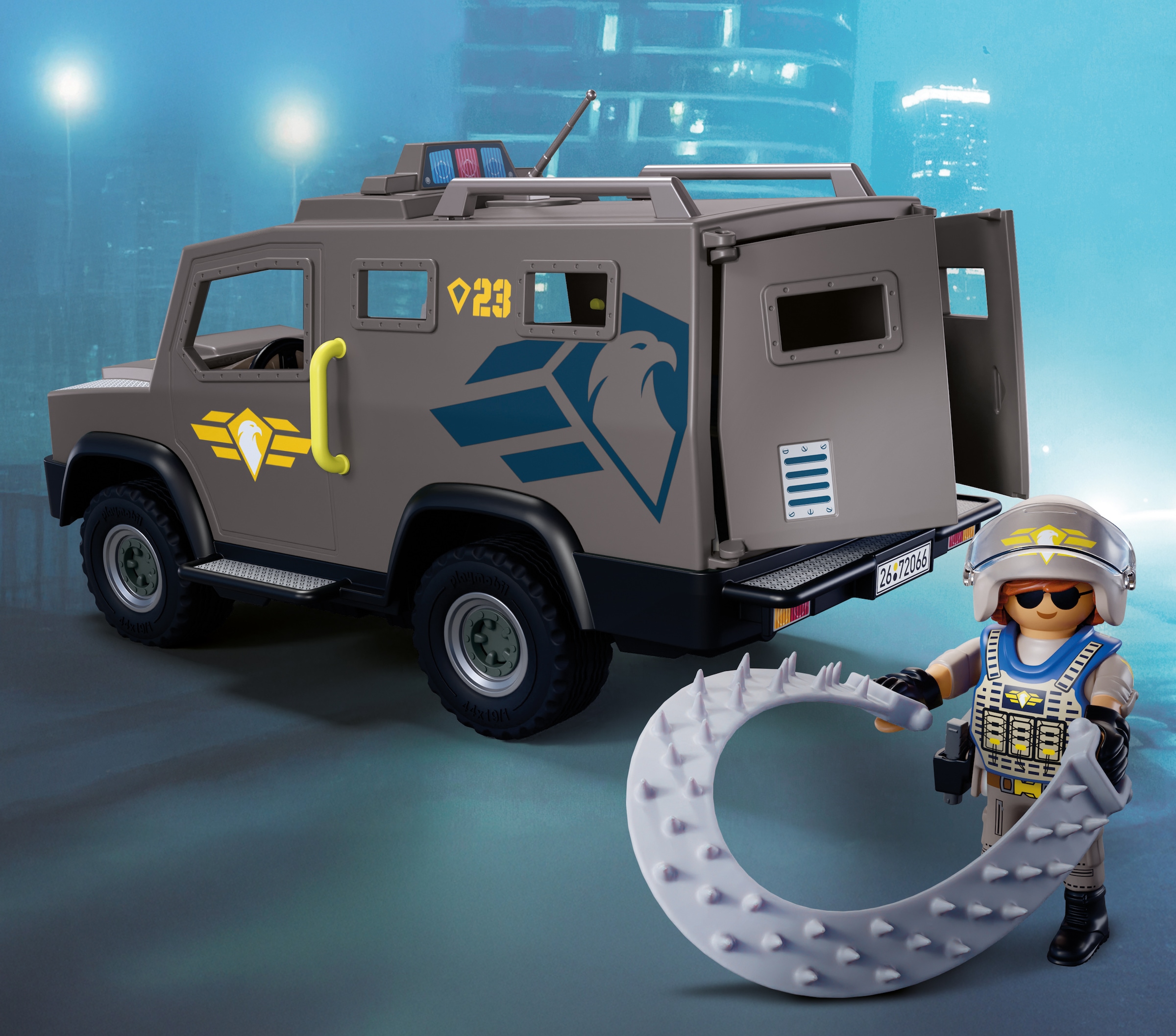 Playmobil® Jeu de construction »SWAT-Einsatzfahrzeug (72066), City Action« Made in Europe