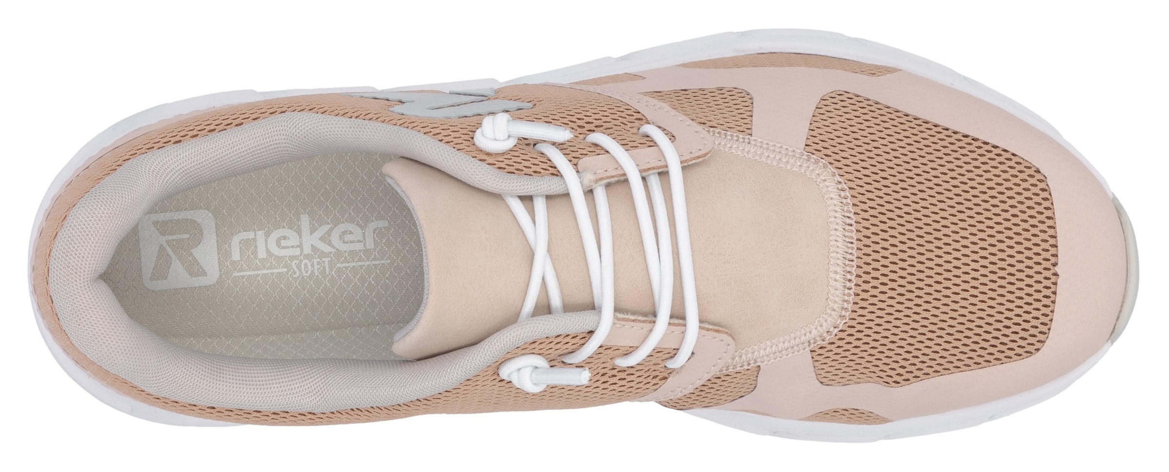 RIEKER Sport Baskets slip-on »Preston«  chaussure de loisirs, chaussure basse, chaussure à enfiler avec élastique