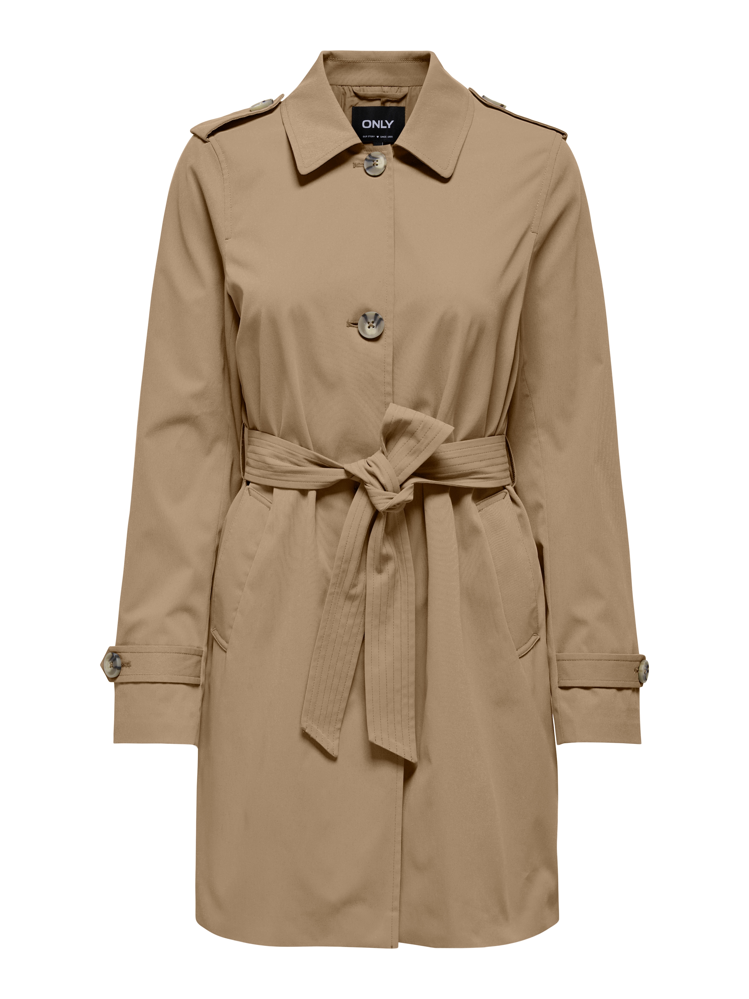 ONLY Trenchcoat »ONLDISA LIFE SB TRENCHCOAT CC OTW« klassischer Schnitt