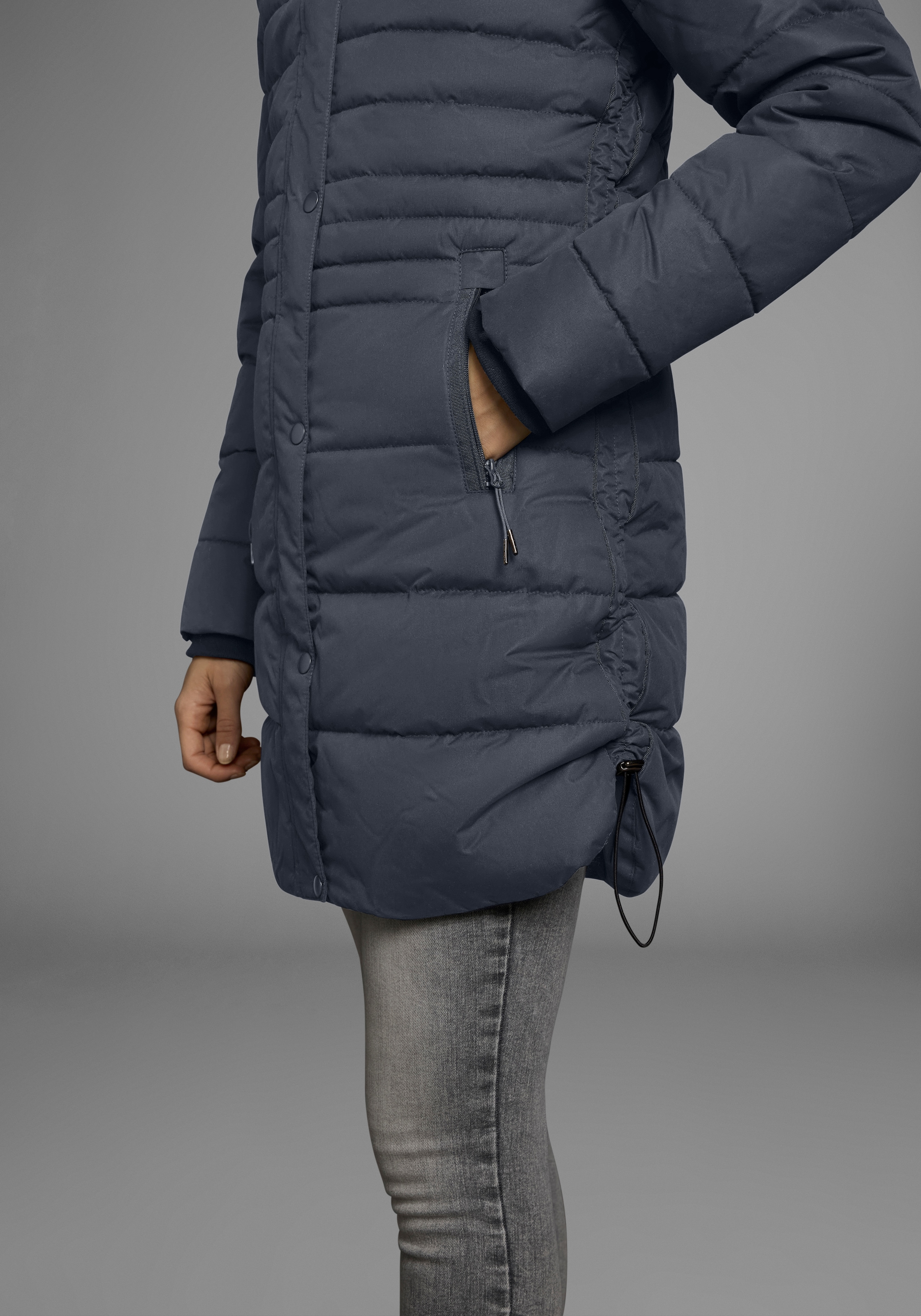 Polarino Manteau d'hiver , Warm wattiert. Obermaterial wasserabweisend und winddicht.
