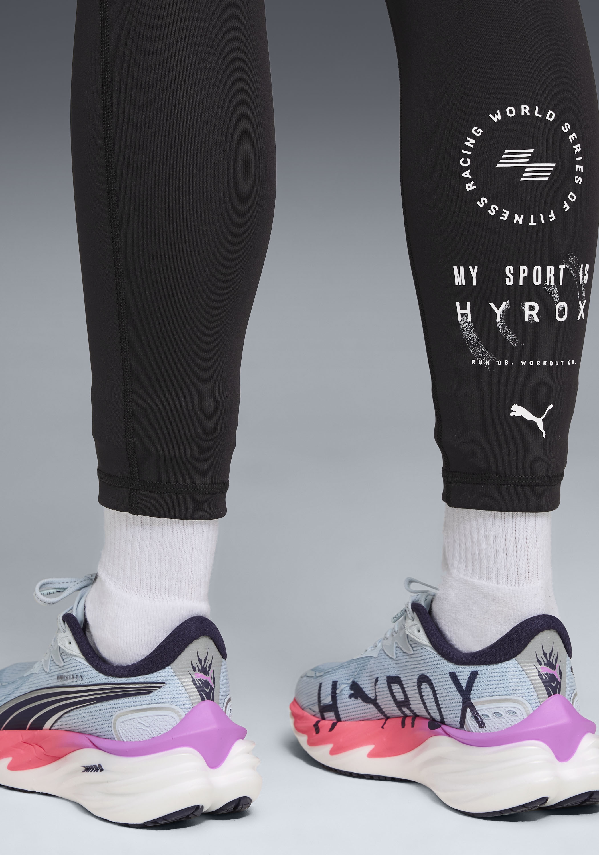 PUMA Caleçon d'entraînement »W  X HYROX ESS TIGHT«  mit DryCELL-Technologie, atmungsaktiv, schmale Passform