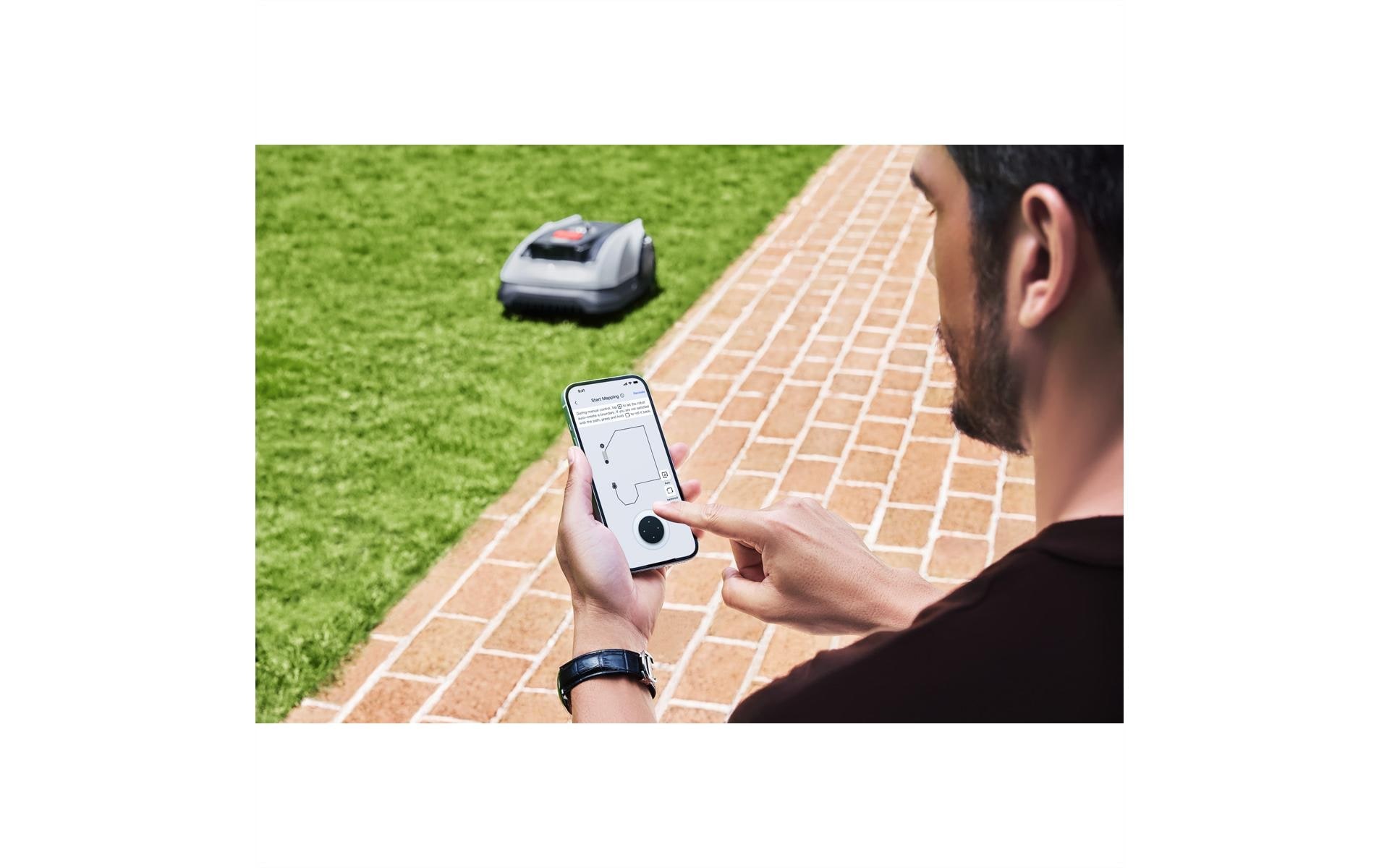 ECOVACS Rasenmähroboter »GOAT O600 RTK« Mäheffizienz von 100 m²/h,   mit präziser RTK-Navigation und KI-Kamera zur Hindernisvermeidung